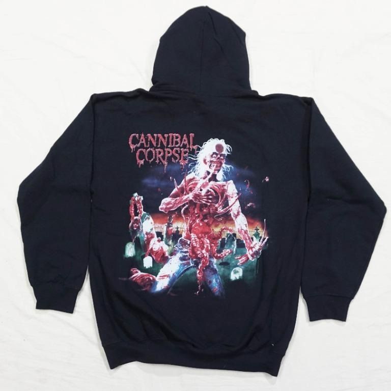 Band Tees 2002 Cannibal Corpse " Eaten Back to Life " Hoodie Size US M / EU 48-50 / 2 - 1 Thumbnail