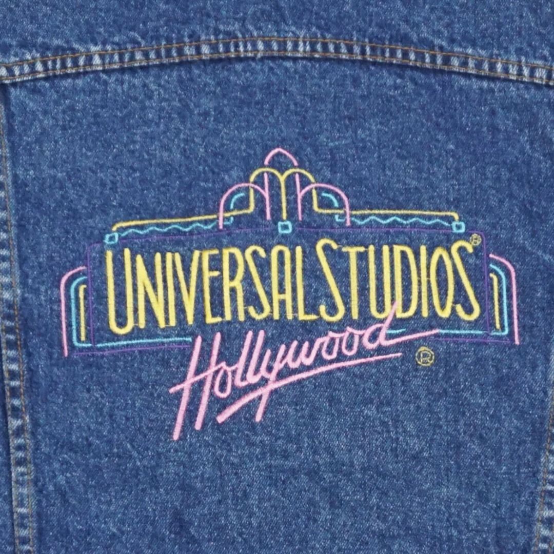 Universal Studios × Vintage 90's Universal Studios Hollywood Denim Jacket Size US S / EU 44-46 / 1 - 2 Thumbnail