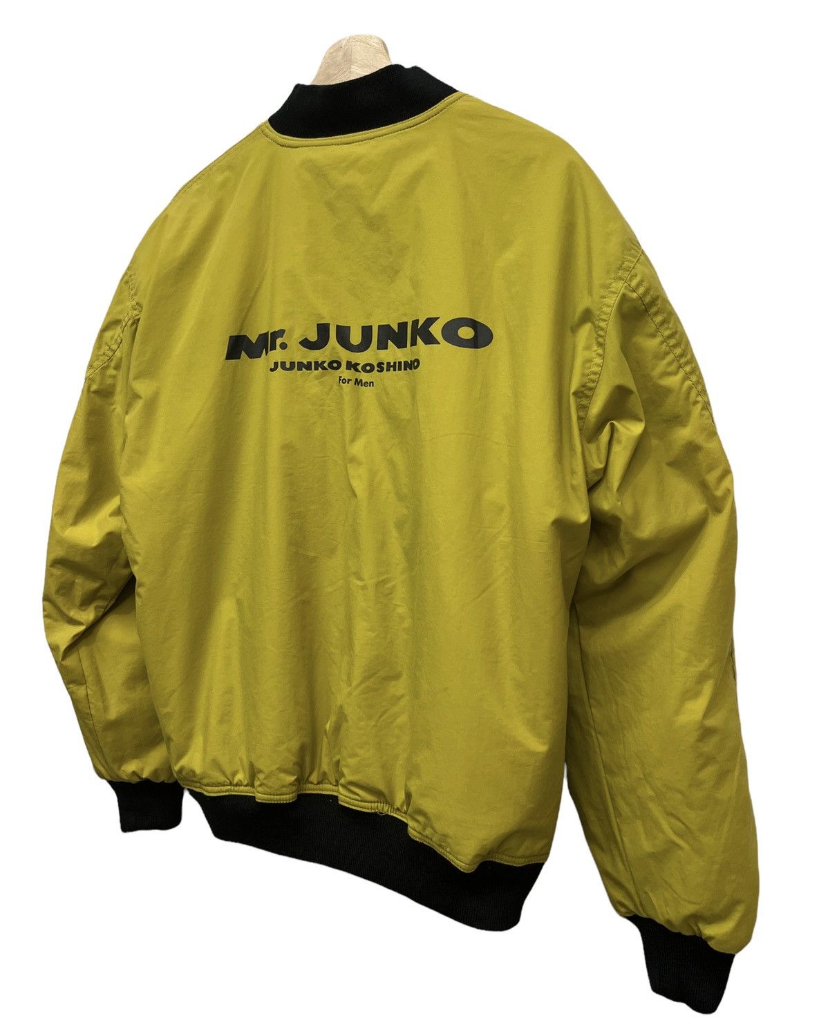 Mr. Junko × Vintage VTG MR.JUNKO KOSHINO x JUNKO JR Reversible Bomber Jacket Size US M / EU 48-50 / 2 - 7 Thumbnail