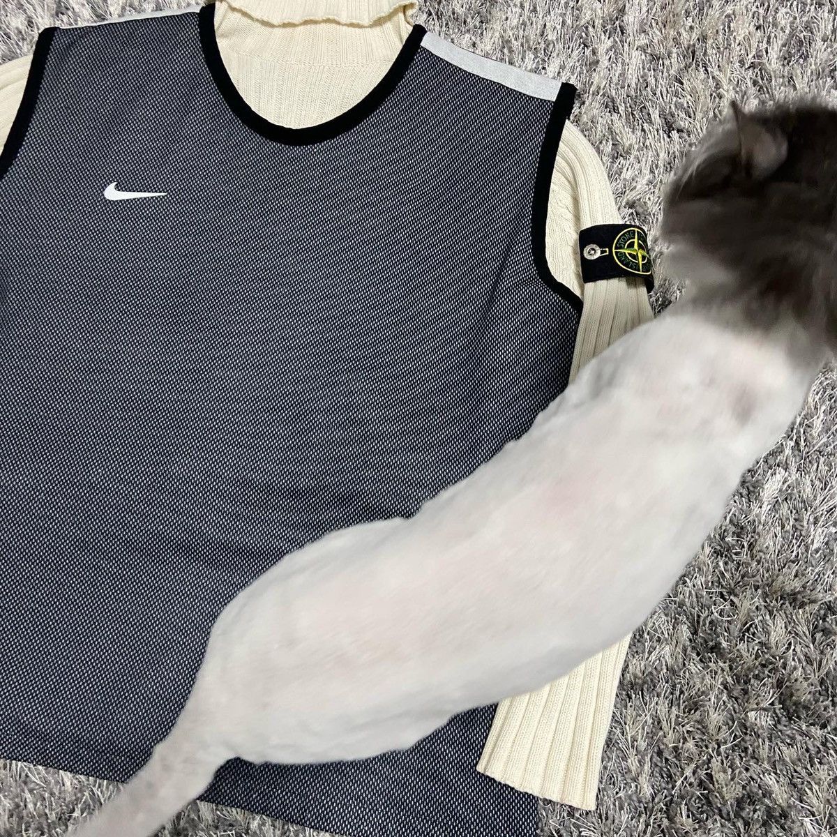 Japanese Brand × Nike ACG × Vintage NIKE ACG REVERSIBLE VEST 00s Size 52L - 3 Thumbnail