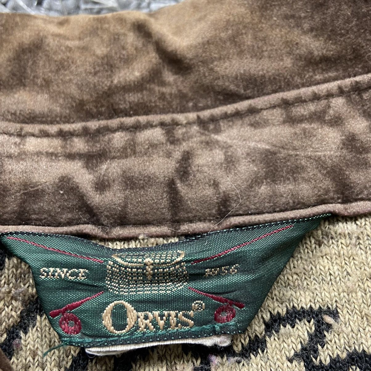 Orvis ORVIS CUTE SHEEPS OVER KNITTED RARE SHERPA JACKET - № 2096 Size US L / EU 52-54 / 3 - 11 Thumbnail