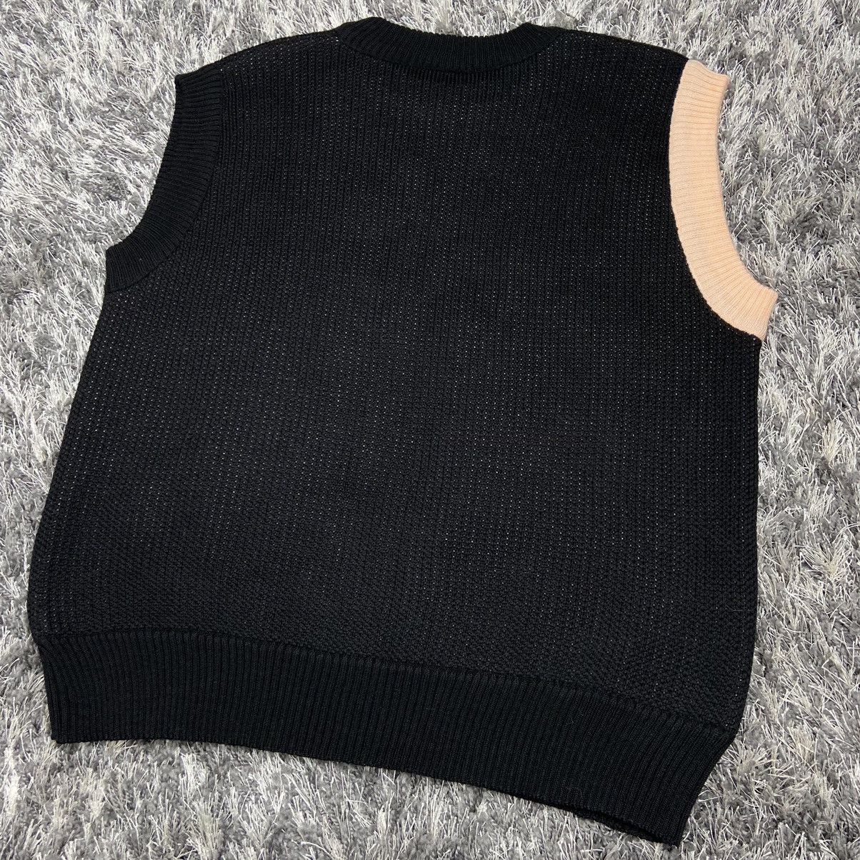 Handmade LIKE GOSHA RUBCHINSKIY UKRAINE YOUNG FEN BRAND KNITTED VEST Size US L / EU 52-54 / 3 - 5 Thumbnail