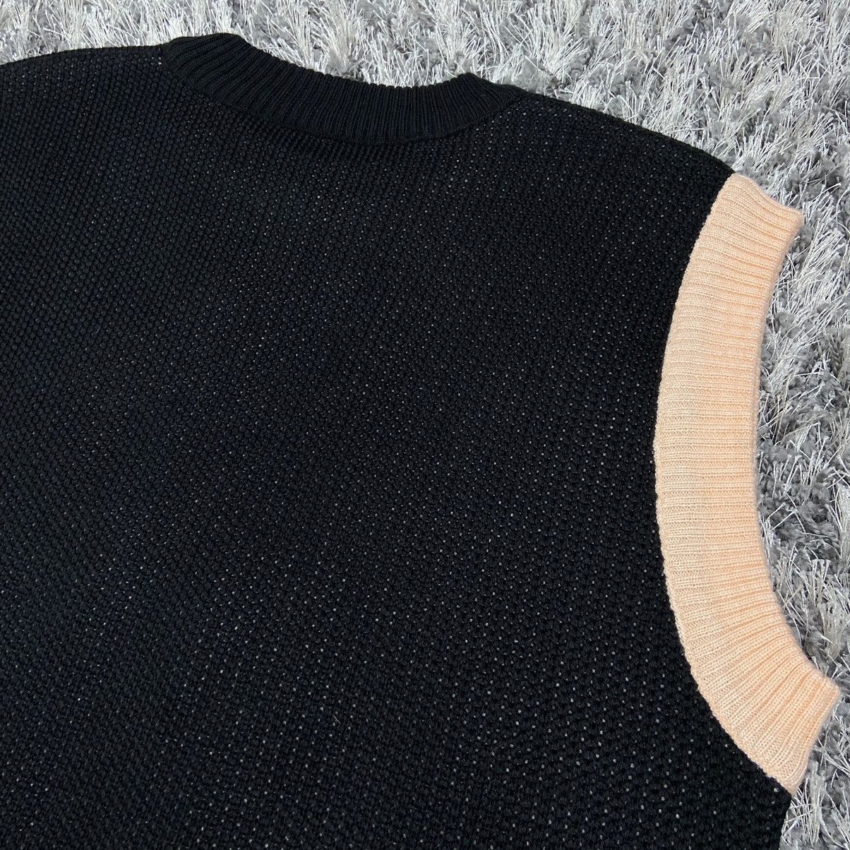 Handmade LIKE GOSHA RUBCHINSKIY UKRAINE YOUNG FEN BRAND KNITTED VEST Size US L / EU 52-54 / 3 - 6 Thumbnail