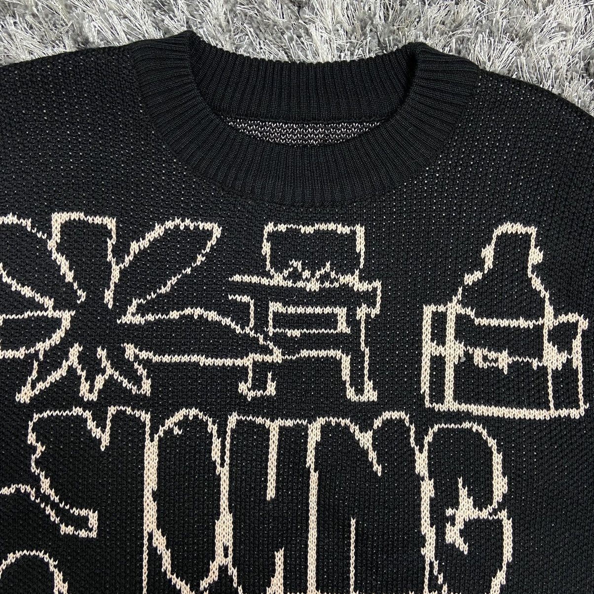 Handmade LIKE GOSHA RUBCHINSKIY UKRAINE YOUNG FEN BRAND KNITTED VEST Size US L / EU 52-54 / 3 - 3 Thumbnail