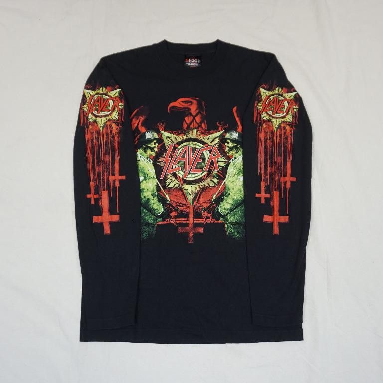 Band Tees × Slayer × Vintage 2006 Slayer Tour L/S Shirt Size US M / EU 48-50 / 2 - 2 Thumbnail