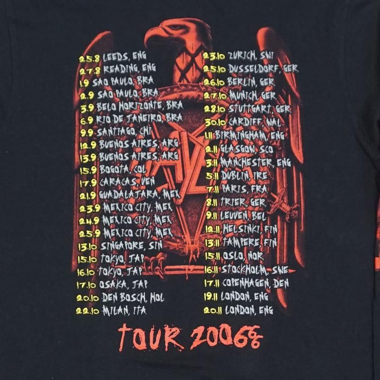 Band Tees × Slayer × Vintage 2006 Slayer Tour L/S Shirt Size US M / EU 48-50 / 2 - 5 Thumbnail