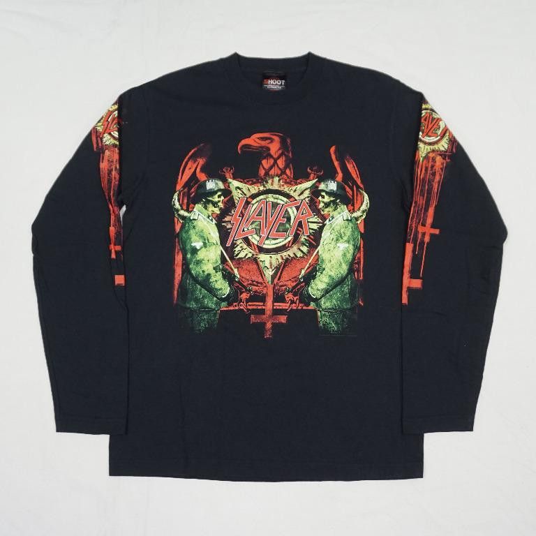 Band Tees × Slayer × Vintage 2006 Slayer Tour L/S Shirt Size US M / EU 48-50 / 2 - 1 Thumbnail
