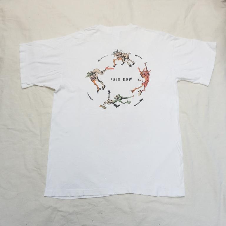 Band Tees × Vintage 90's Skid Row "Subhuman Race" T-Shirt Size US L / EU 52-54 / 3 - 4 Thumbnail