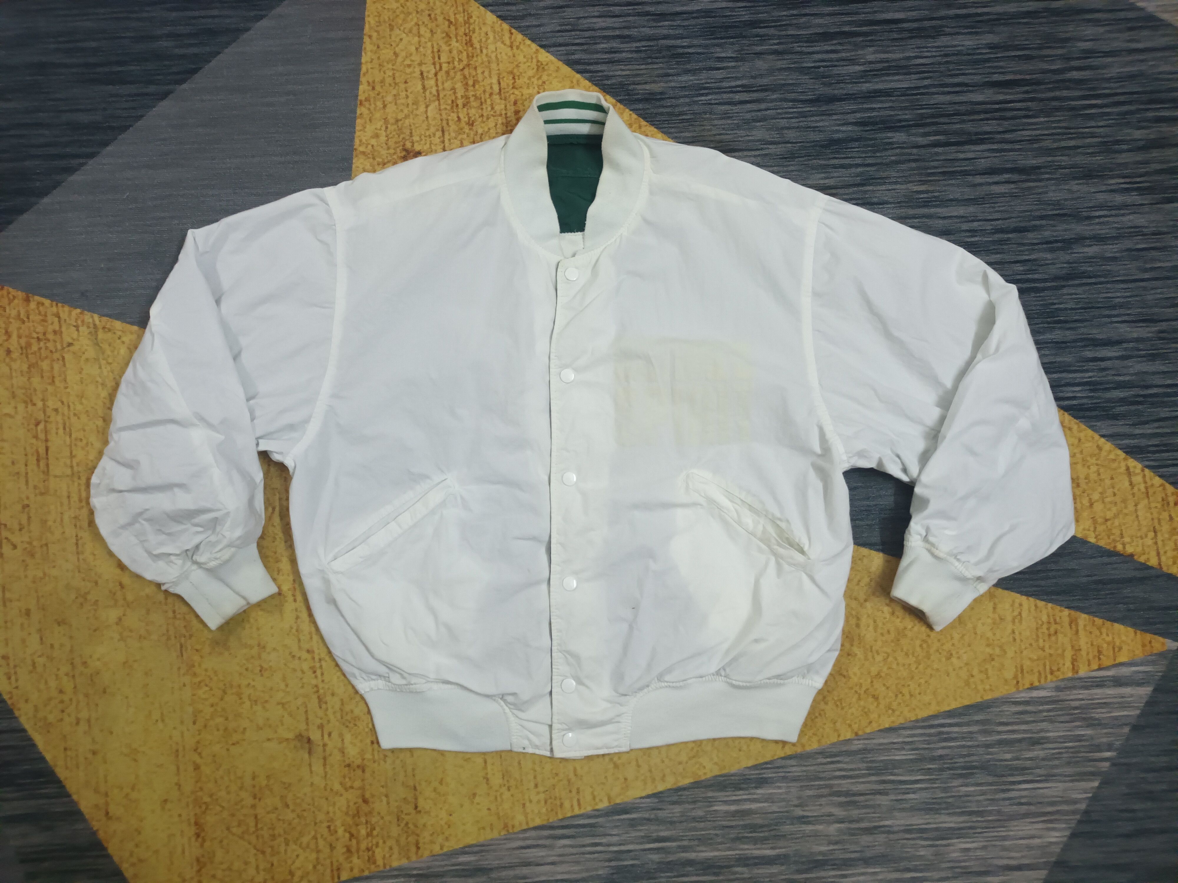 Japanese Brand 🔥 DRUG STORE'S REVERSIBLE BUTTON UP VARSITY JACKET 🔥 Size US XL / EU 56 / 4 - 3 Thumbnail
