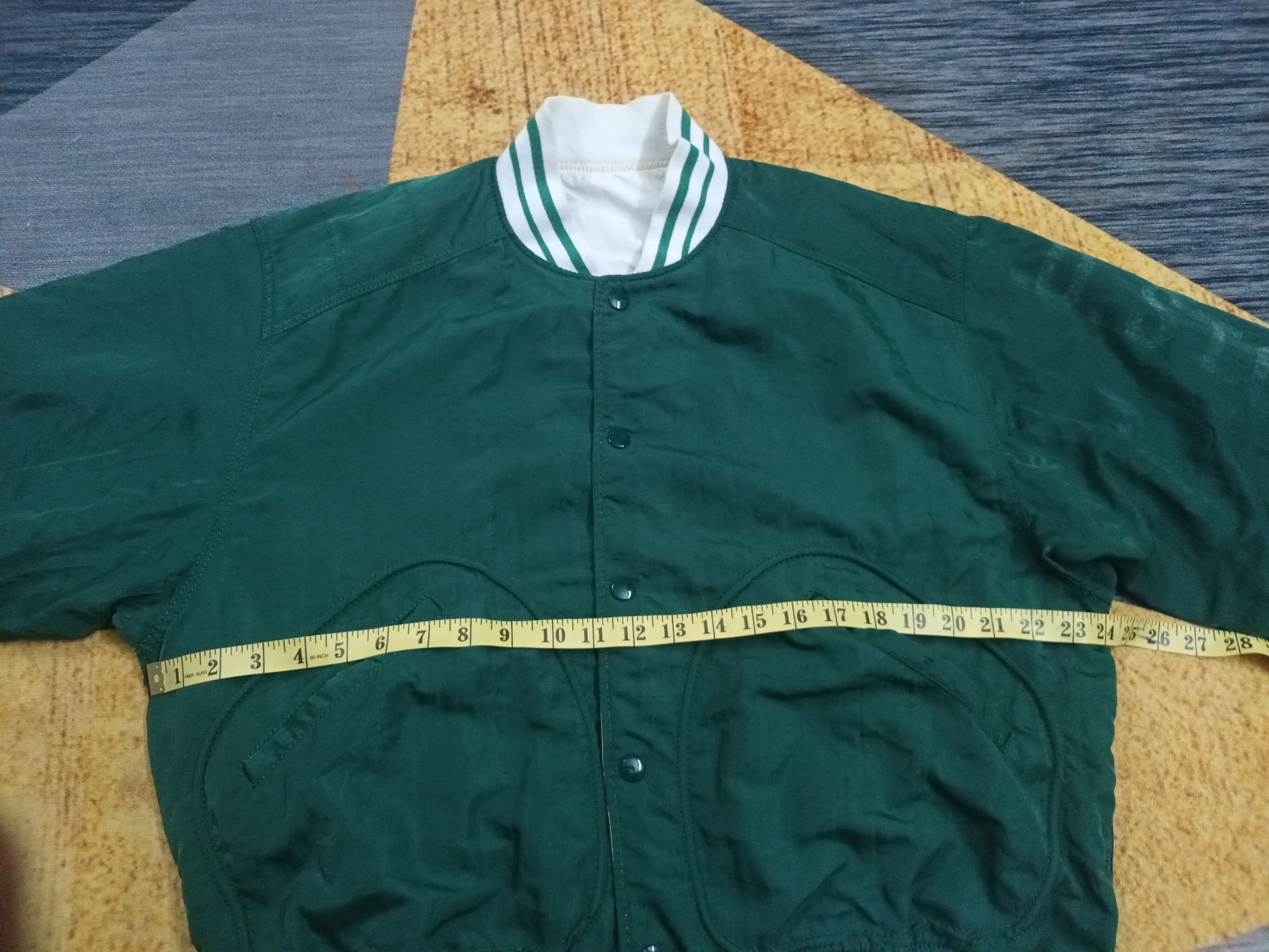 Japanese Brand 🔥 DRUG STORE'S REVERSIBLE BUTTON UP VARSITY JACKET 🔥 Size US XL / EU 56 / 4 - 9 Thumbnail