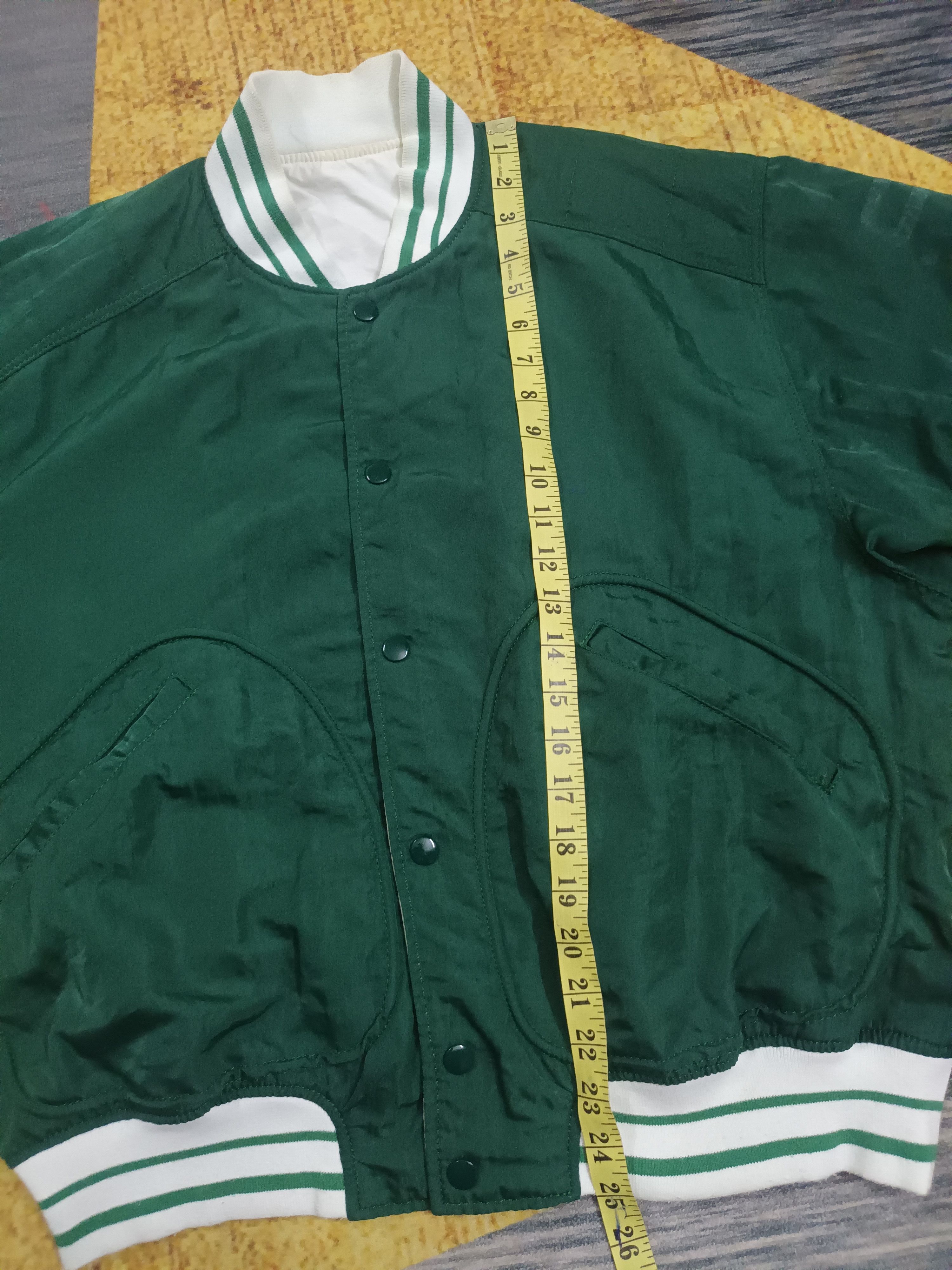 Japanese Brand 🔥 DRUG STORE'S REVERSIBLE BUTTON UP VARSITY JACKET 🔥 Size US XL / EU 56 / 4 - 10 Thumbnail