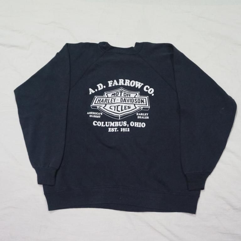 Harley Davidson × Indian Motorcycle × Vintage 90's Harley-Davidson "The Iron Stallion" Sweater MADE IN USA Size US XL / EU 56 / 4 - 5 Thumbnail
