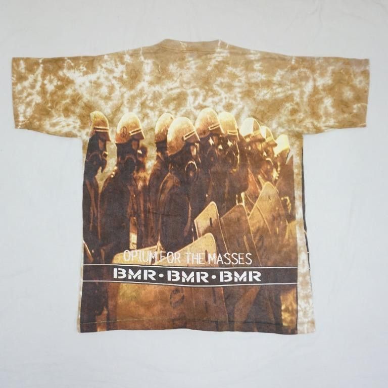 Band Tees × Vintage 90's Bad Moon Rising "Opium For The Masses" T-Shirt Size US L / EU 52-54 / 3 - 3 Thumbnail