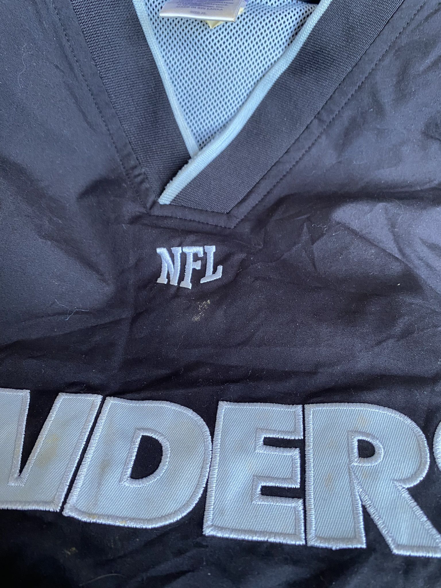 NFL NFL Oakland Raiders sweatshirt windbreaker Size US XL / EU 56 / 4 - 6 Thumbnail