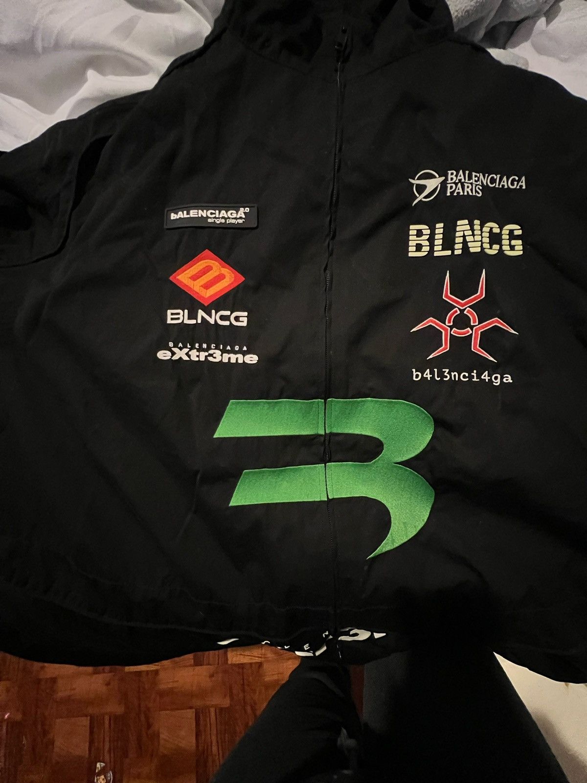 Balenciaga Balenciaga Fw21 Gamer Track Jacket | Grailed