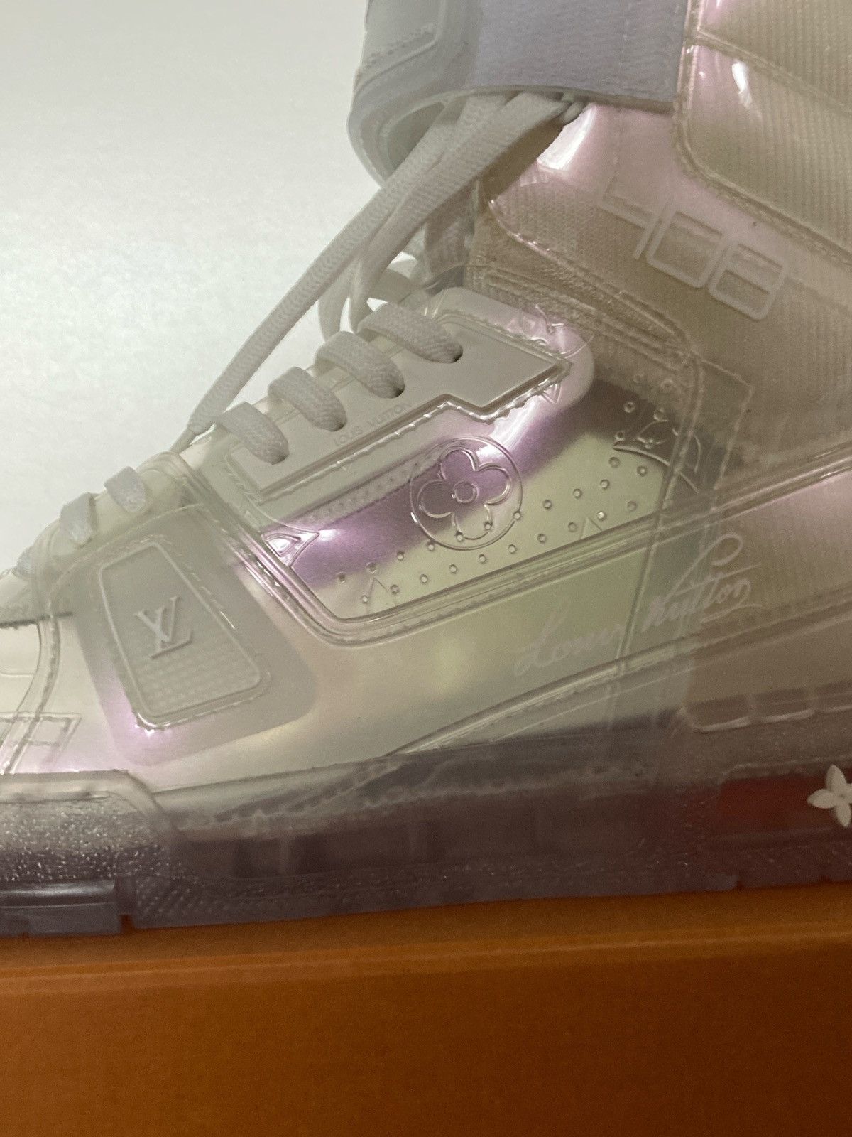 Louis Vuitton Unreleased Transparent Louis Vuitton Trainer 408 Size US 8.5 / EU 41-42 - 3 Thumbnail