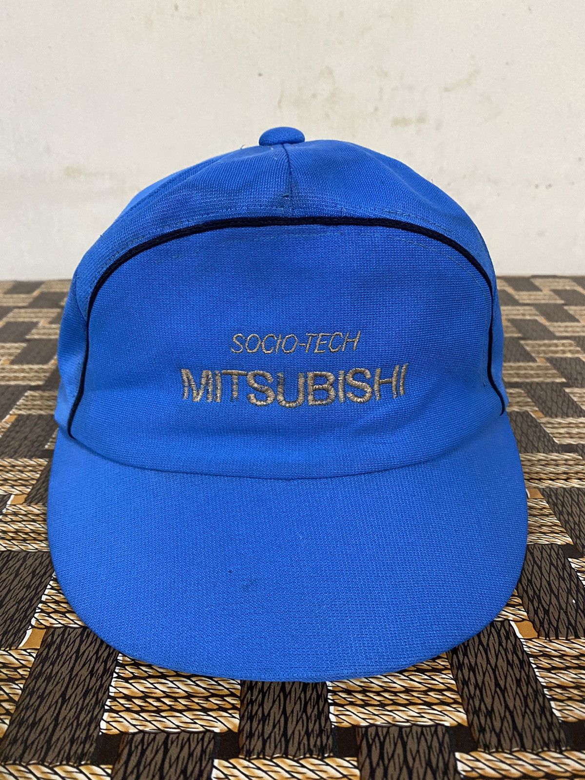 Vintage Vintage Mitsubishi Socio Tech Cap Hat Racing Japanese Brand Size ONE SIZE - 2 Thumbnail