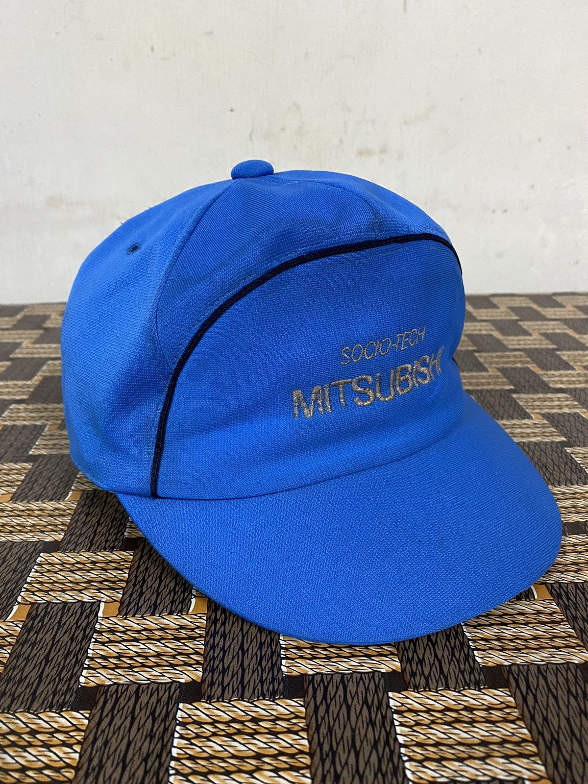 Vintage Vintage Mitsubishi Socio Tech Cap Hat Racing Japanese Brand Size ONE SIZE - 1 Thumbnail