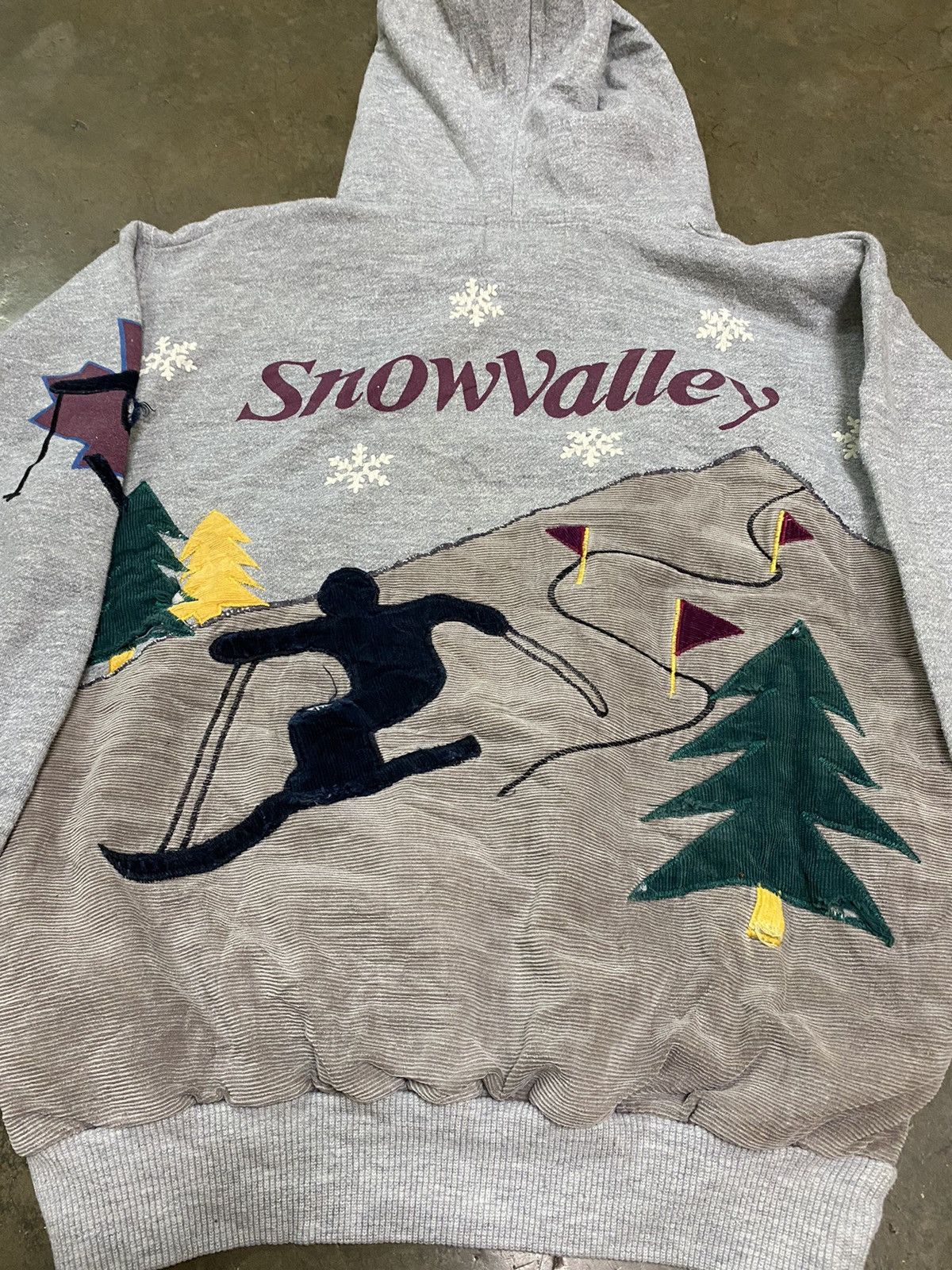 Vintage Vintage Flash Up Canada Ski Full Print With Patches Hoodie Size US L / EU 52-54 / 3 - 6 Thumbnail