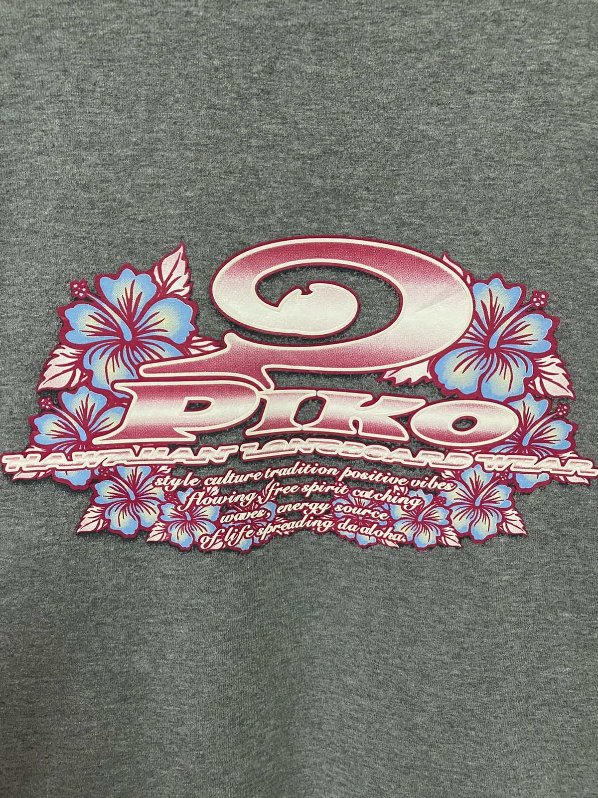 Japanese Brand Vintage Piko Hawaiian Longboard Style Wear Sweatshirts Size US L / EU 52-54 / 3 - 8 Thumbnail
