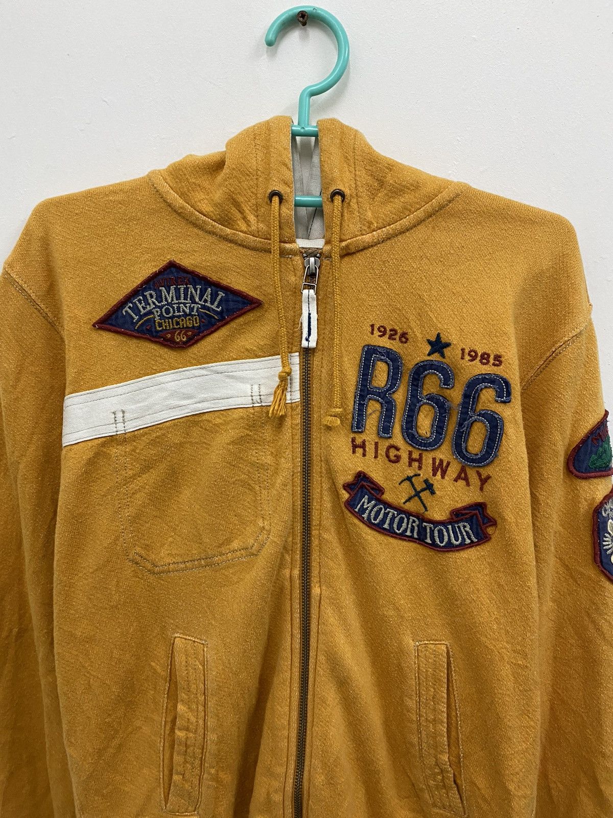 Avirex Avirex Terminal Point Chicago Zip Up Hoodie Motor Tour Size US M / EU 48-50 / 2 - 2 Thumbnail