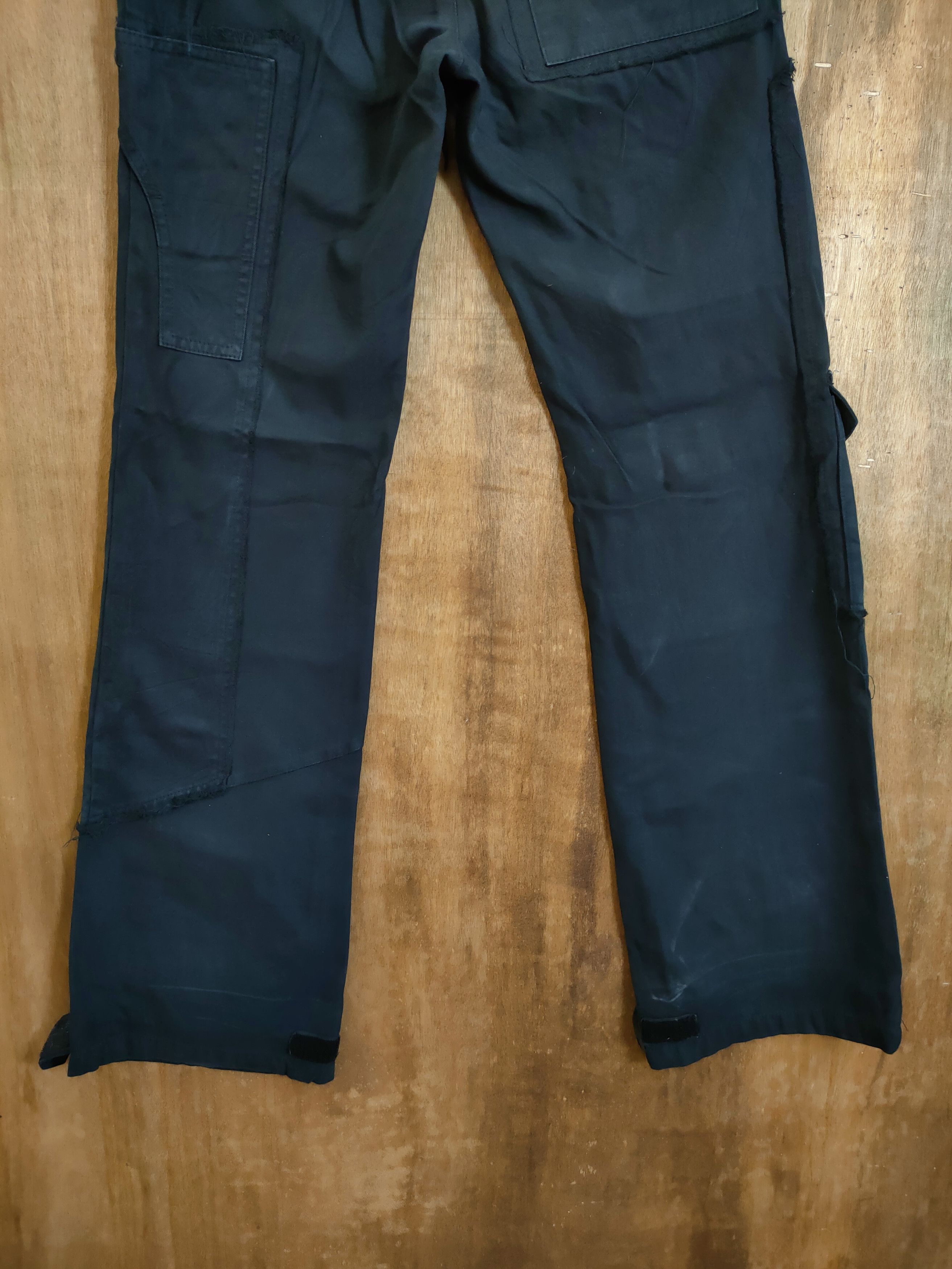 Japanese Brand DLL Masculo japan patch distressed cargo pants #46-364DLL Size US 26 / EU 42 - 8 Thumbnail