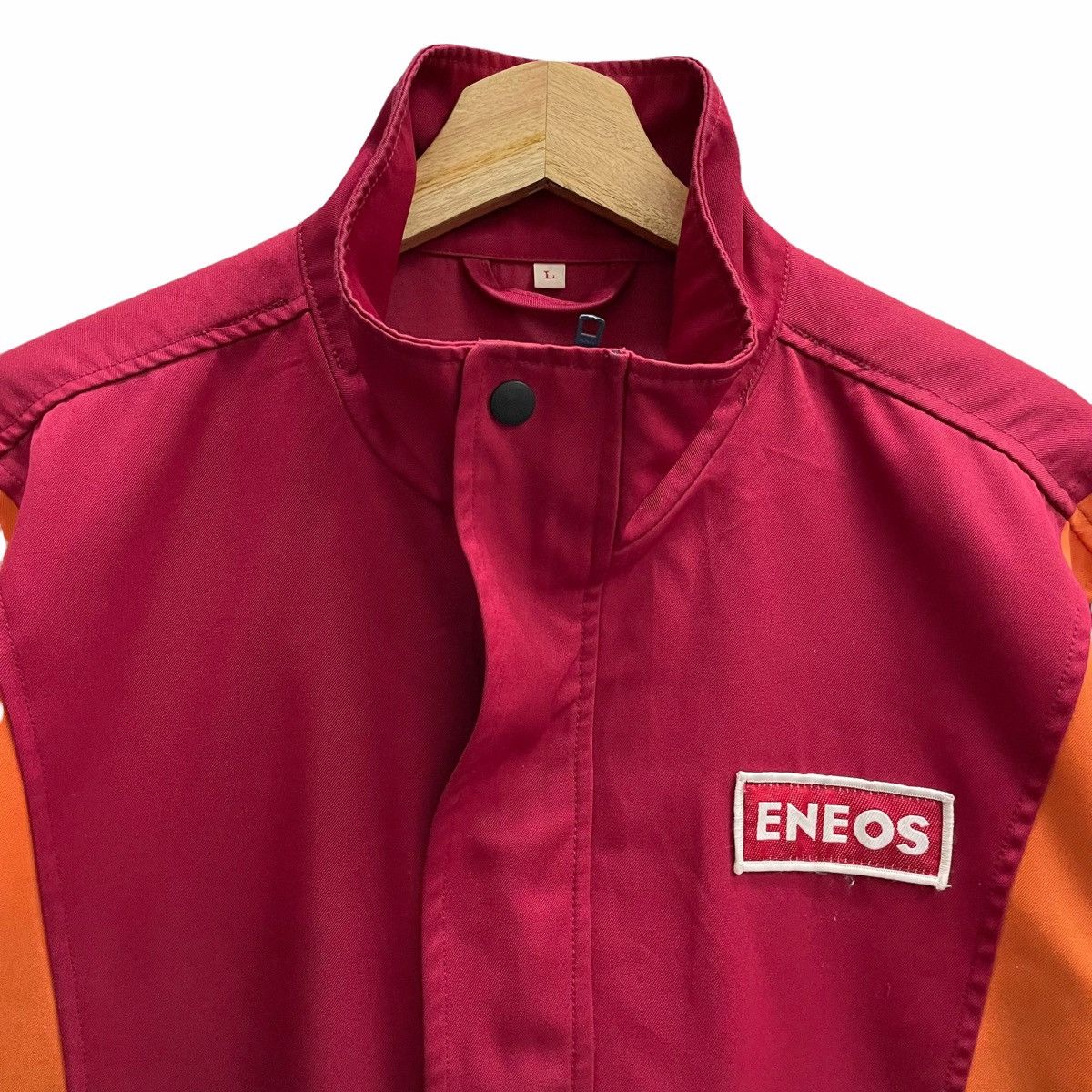 Hein Gericke 💥ENEOS SPELLOUT x INITIAL D RED JACKET Size US L / EU 52-54 / 3 - 3 Thumbnail