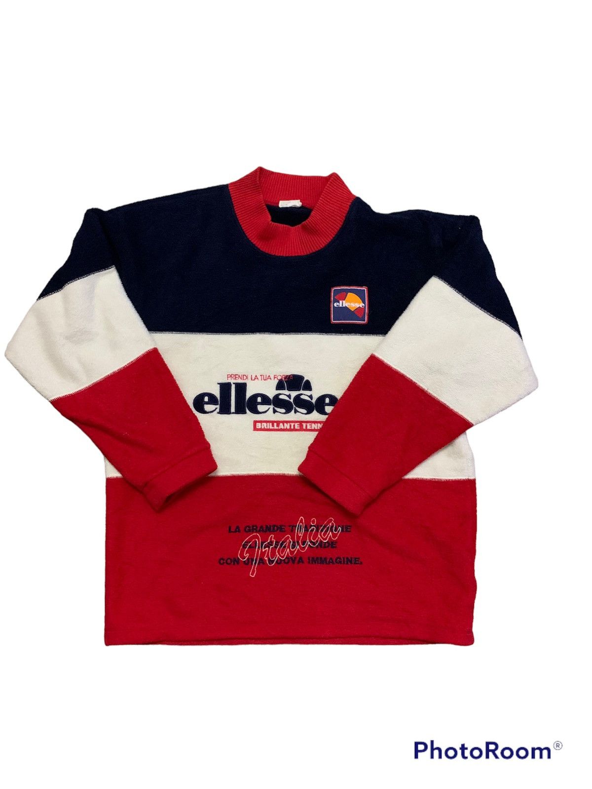 Nice Ellese Tri Color Fleece Sweatshirt