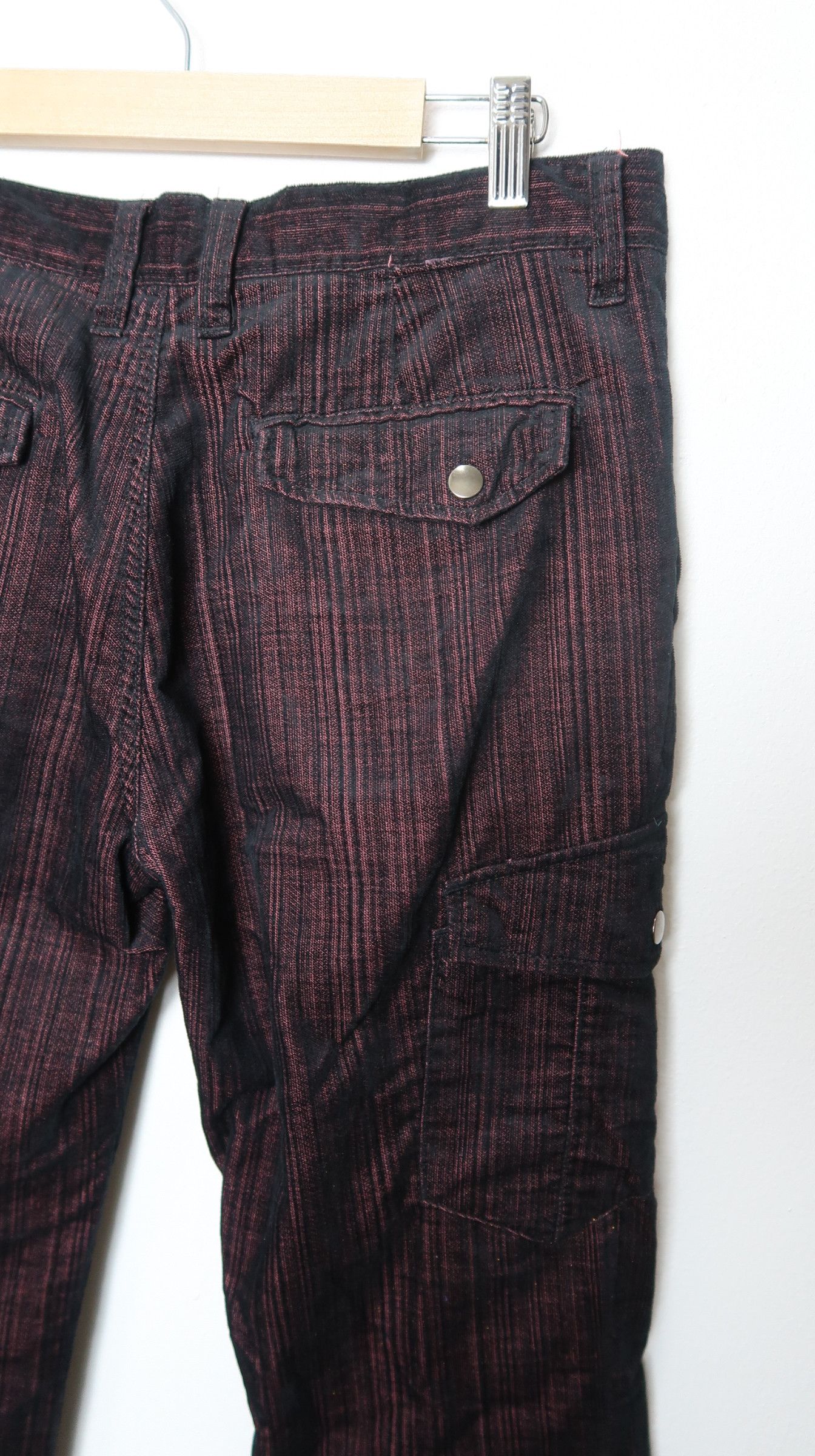 semanticdesign Semanticdesign Minimalist Flared Cuduroy Cargo Pants Size US 33 - 10 Thumbnail