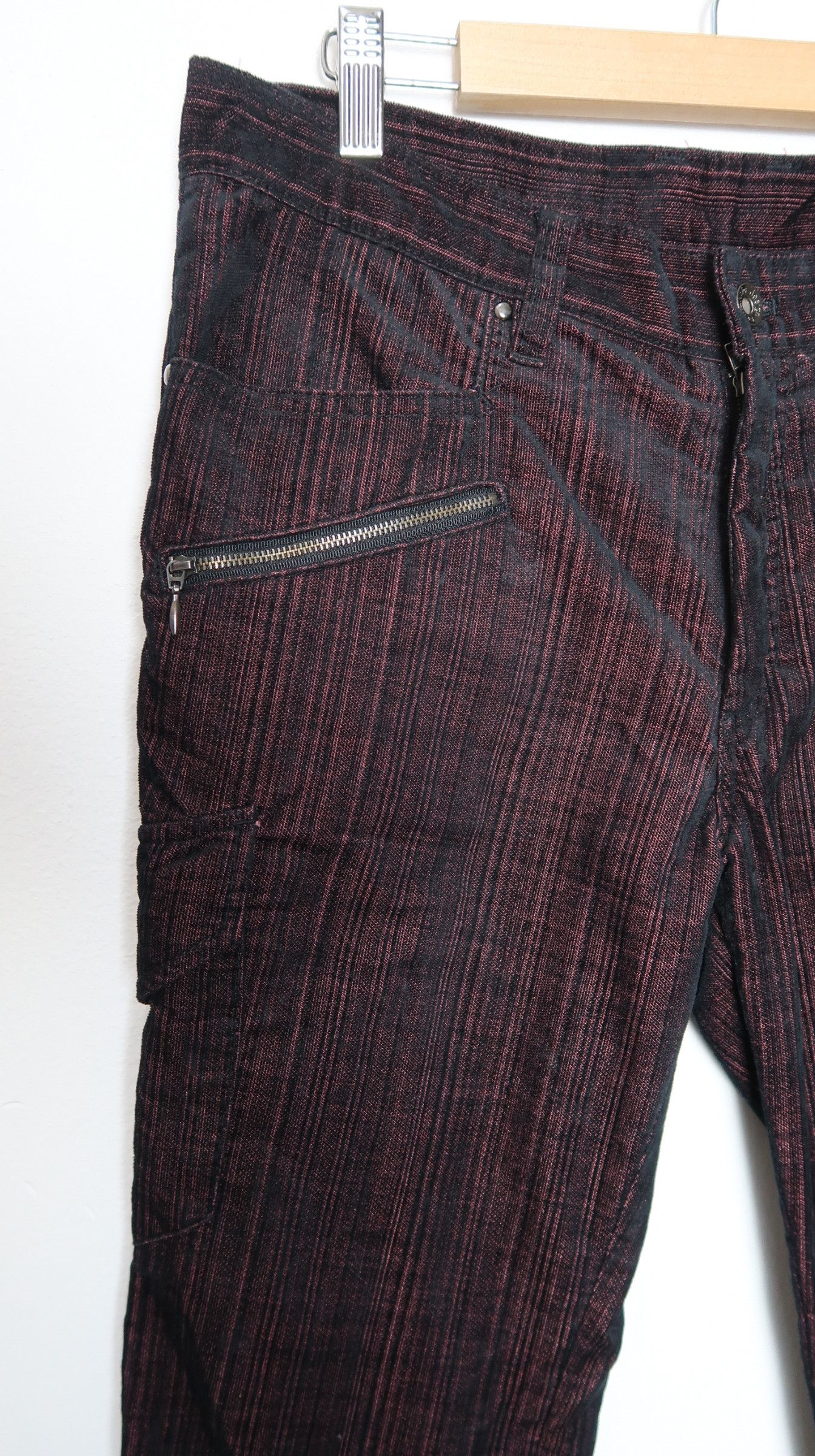semanticdesign Semanticdesign Minimalist Flared Cuduroy Cargo Pants Size US 33 - 5 Thumbnail