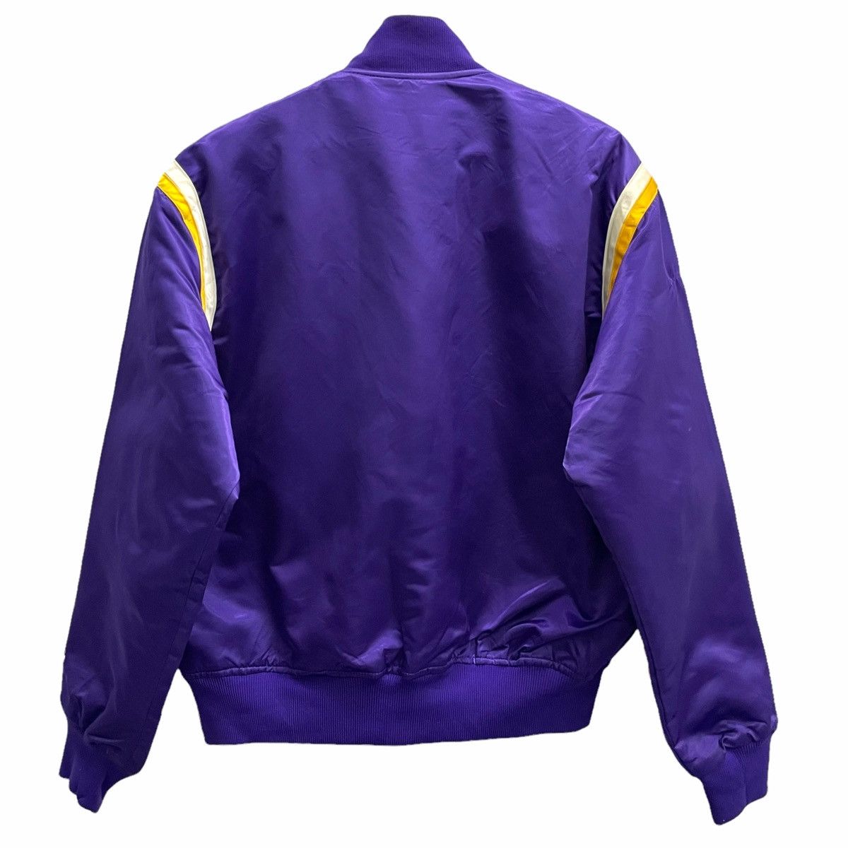NBA × Starter NOS 💥90s LAKERS NBA STARTER VARSITY JACKET Size US L / EU 52-54 / 3 - 10 Thumbnail