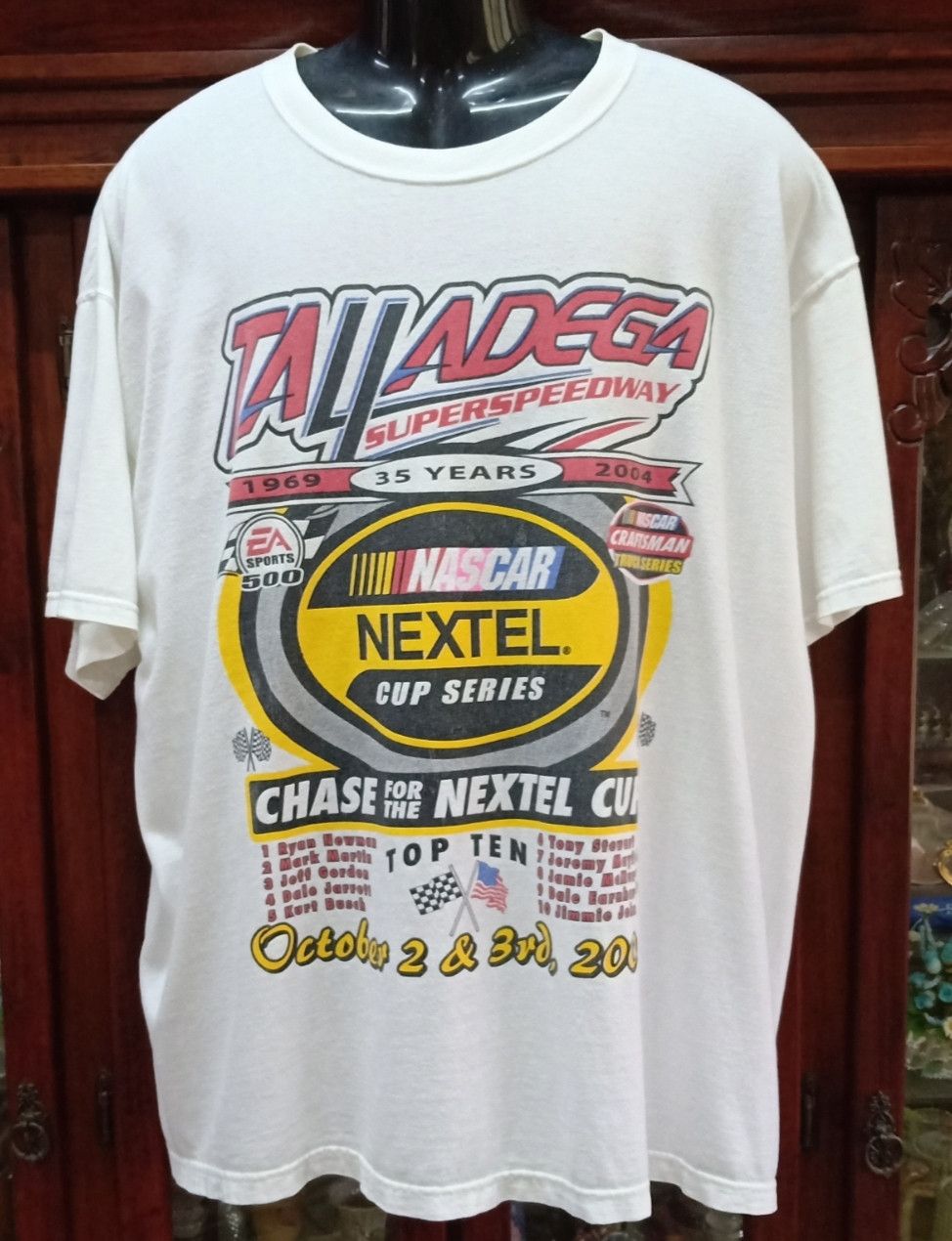 Vintage Vintage 2004 NASCAR NEXTEL CUP SERIES T-shirt | Grailed