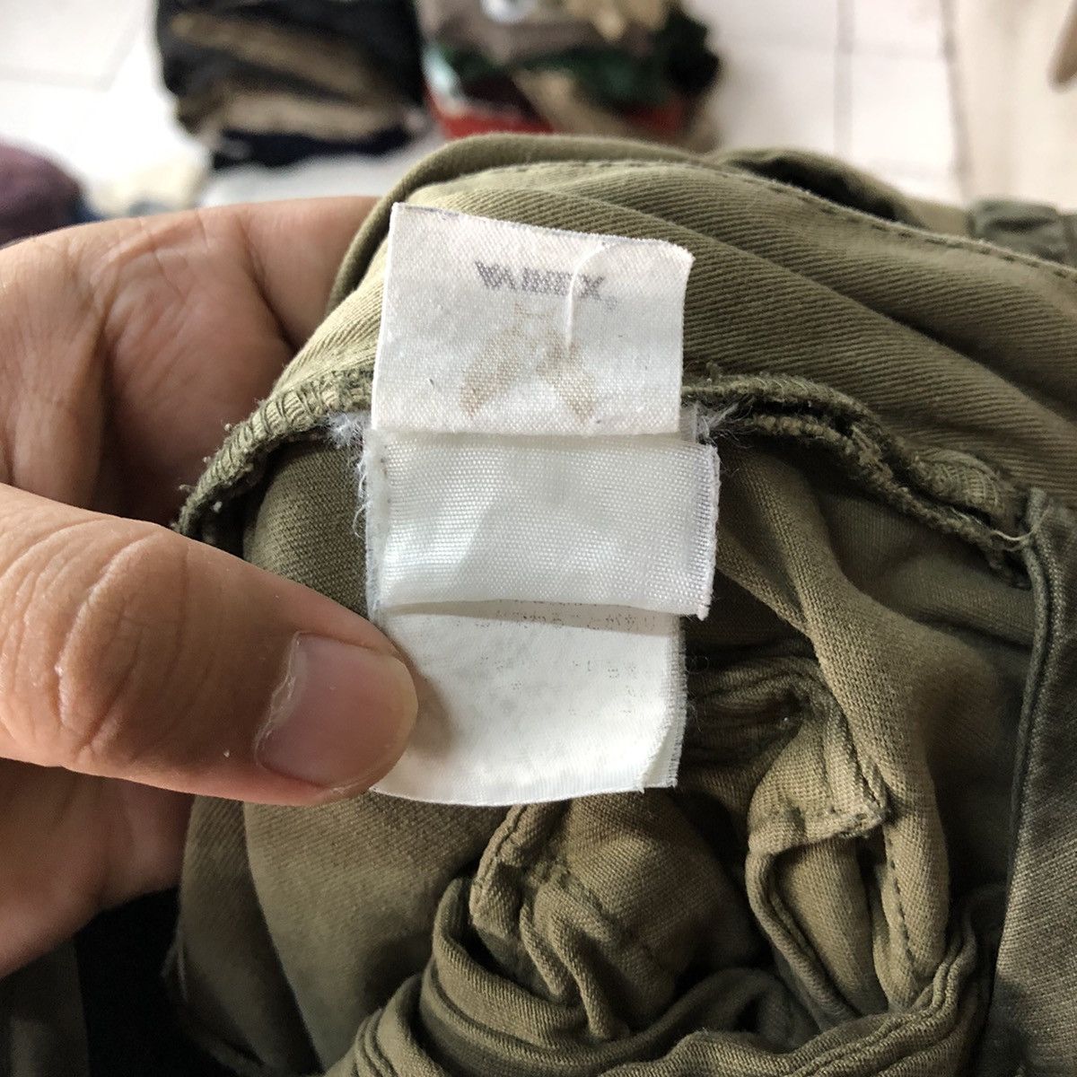 Avirex DL Avirex ripped multipocket Green Cargo Pants #6933 Size US 33 - 19 Thumbnail
