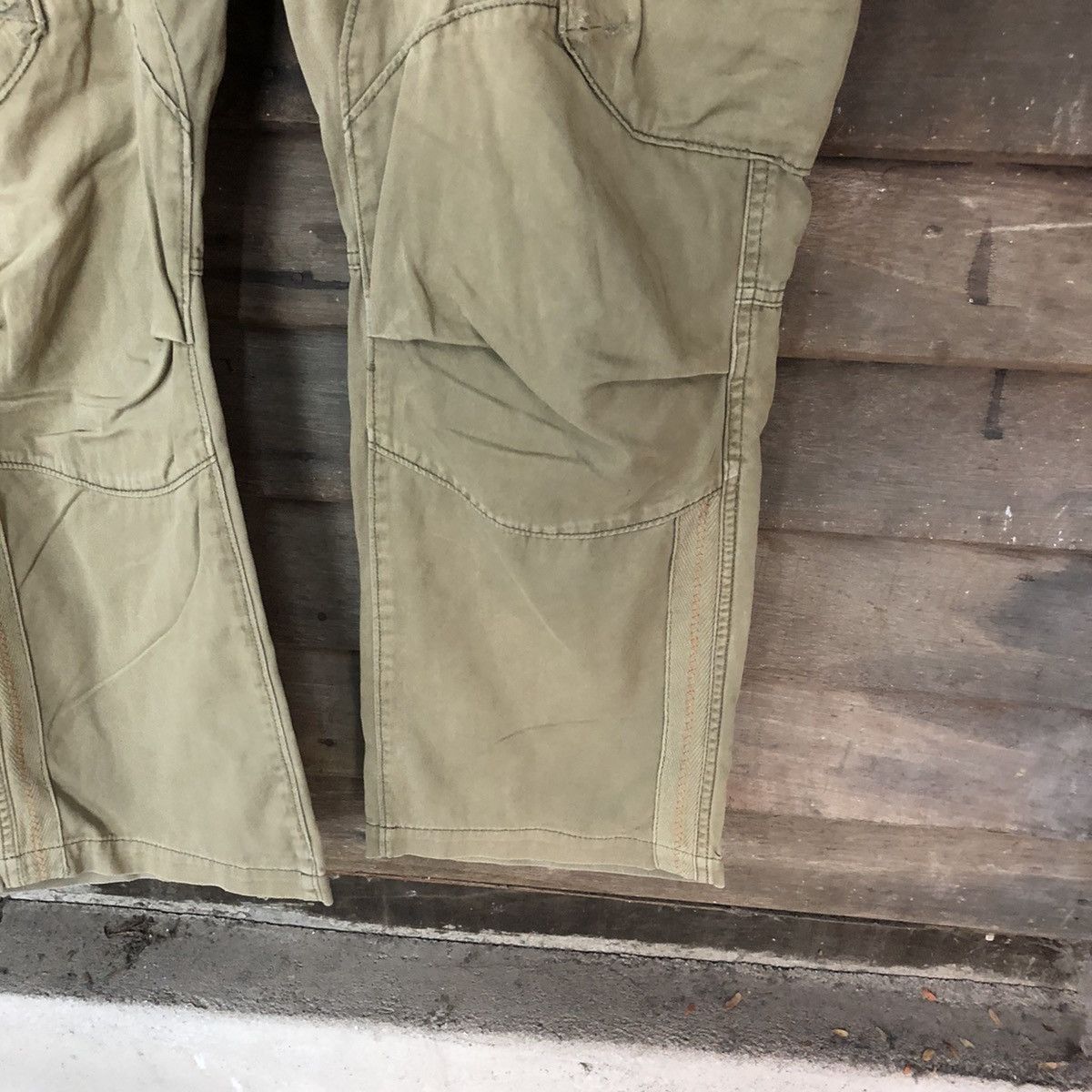 Avirex DL Avirex ripped multipocket Green Cargo Pants #6933 Size US 33 - 9 Thumbnail