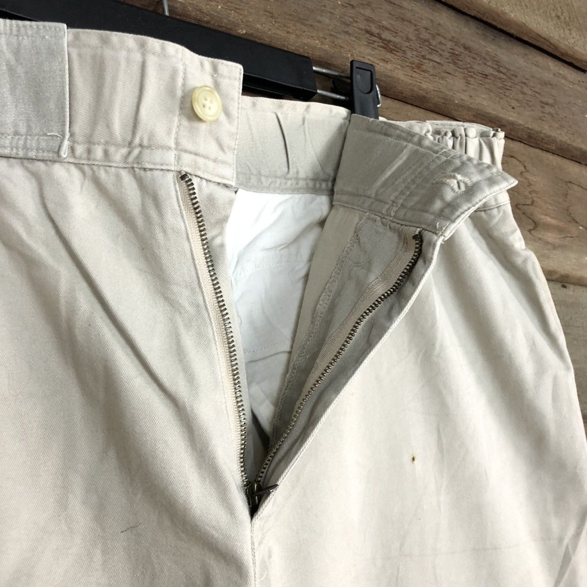 Japanese Brand DLL Advanture Dog Cream Multipocket Cargo Pants #c697 Size US 34 / EU 50 - 8 Thumbnail
