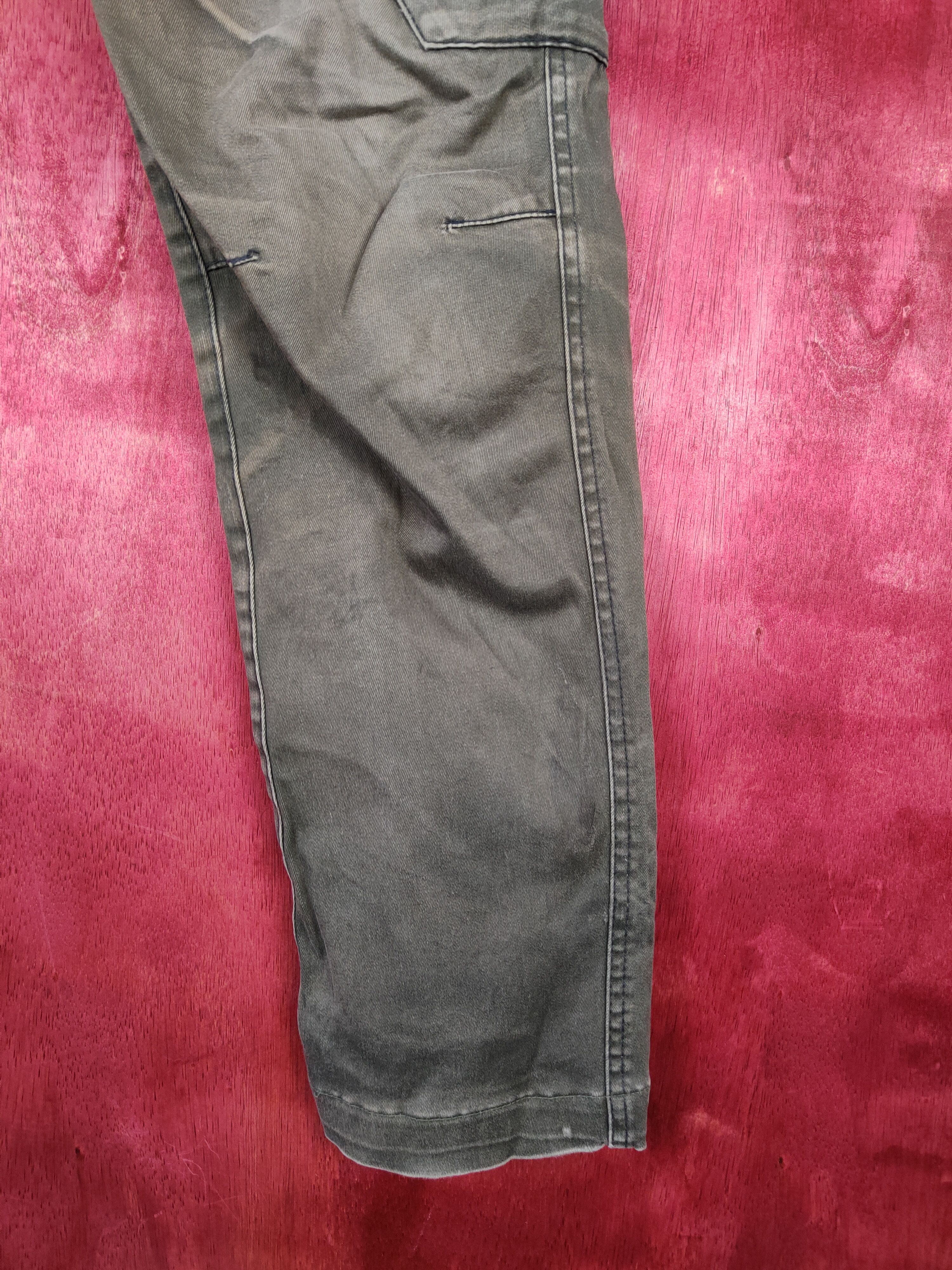 Japanese Brand × Vintage Genba Dark Green Multi Pocket Tactical Cargo Pants #4862 Size US 30 / EU 46 - 8 Thumbnail
