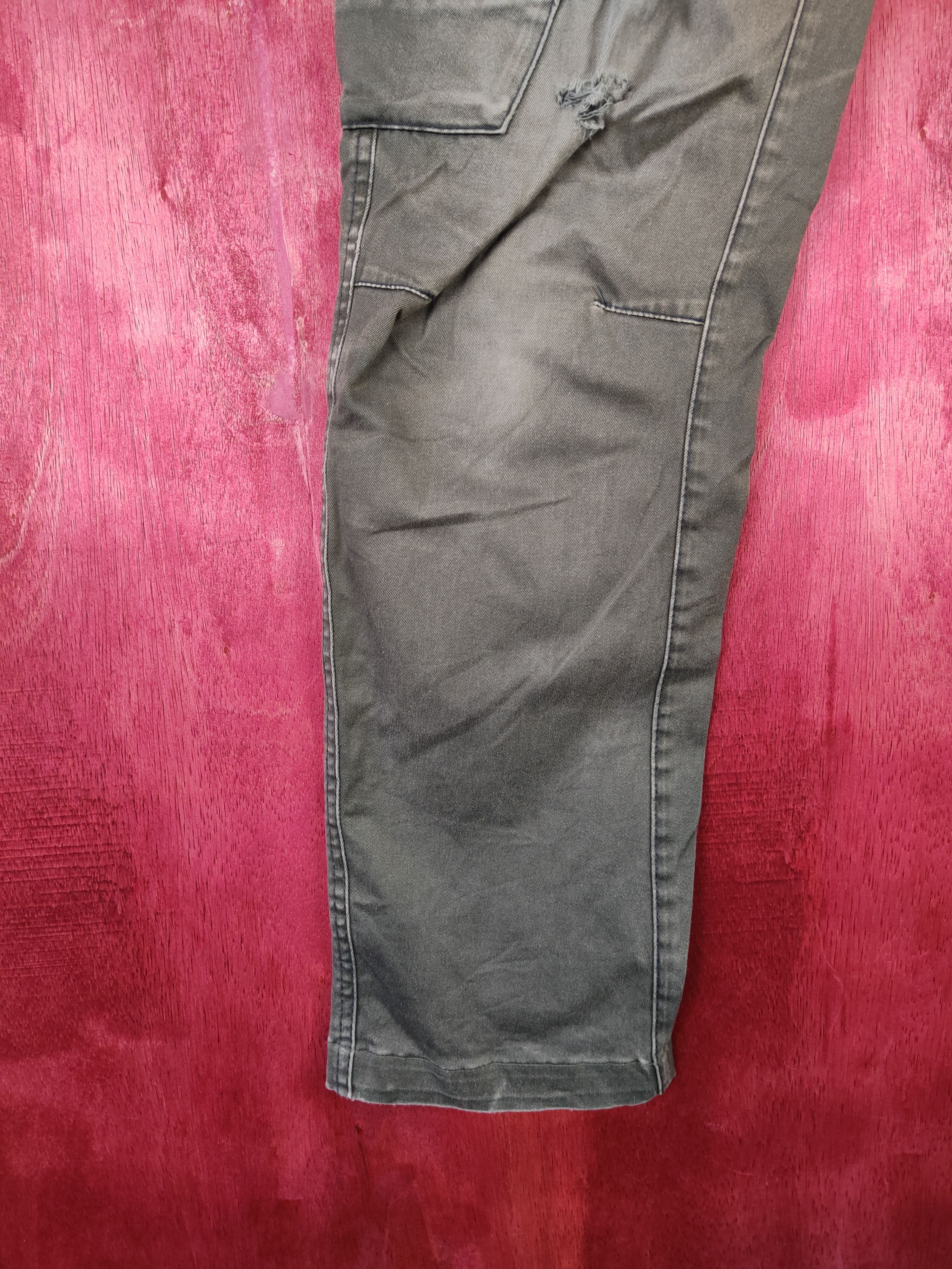 Japanese Brand × Vintage Genba Dark Green Multi Pocket Tactical Cargo Pants #4862 Size US 30 / EU 46 - 6 Thumbnail