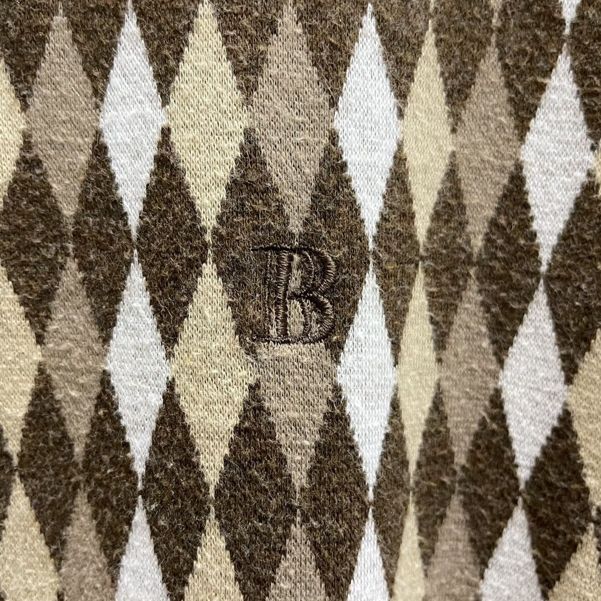 Pierre Balmain × Vintage 💥 90s Balmain Paris Diamond Crewneck Nice Design Size US L / EU 52-54 / 3 - 3 Thumbnail