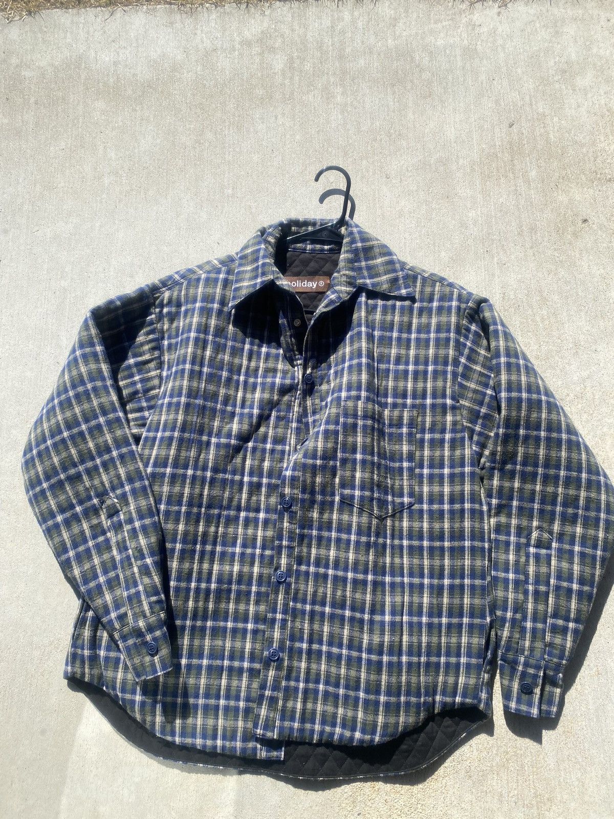 Holiday Brand Holiday Brand flannel jacket | Grailed