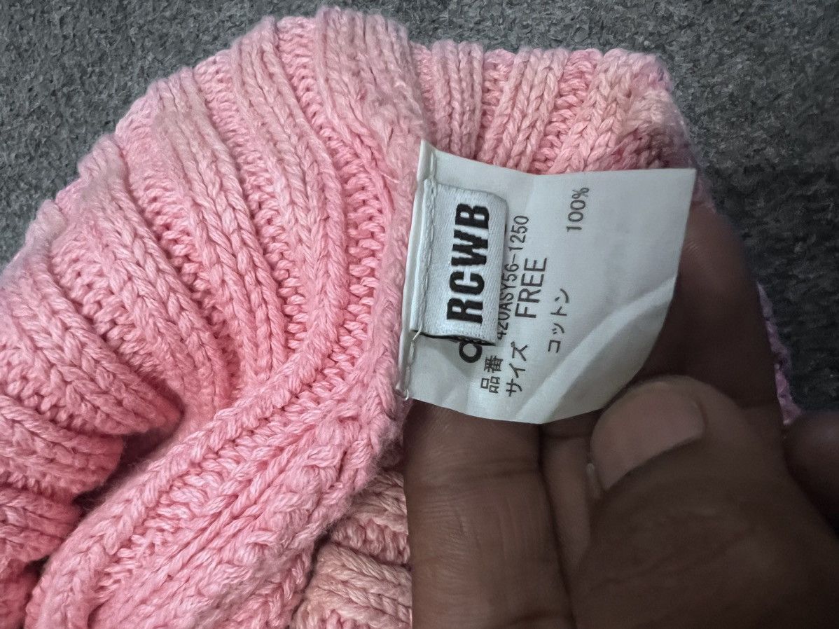 Vintage PINK FADED BEANIE HAT SKATER BOY Size ONE SIZE - 6 Thumbnail