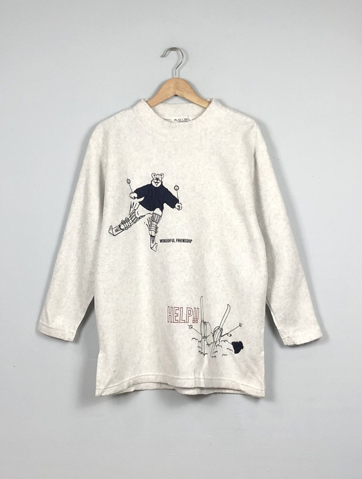 Other × Vintage Play Cheis Japanese Brand Sweatshirt Size M / US 6-8 / IT 42-44 - 1 Thumbnail