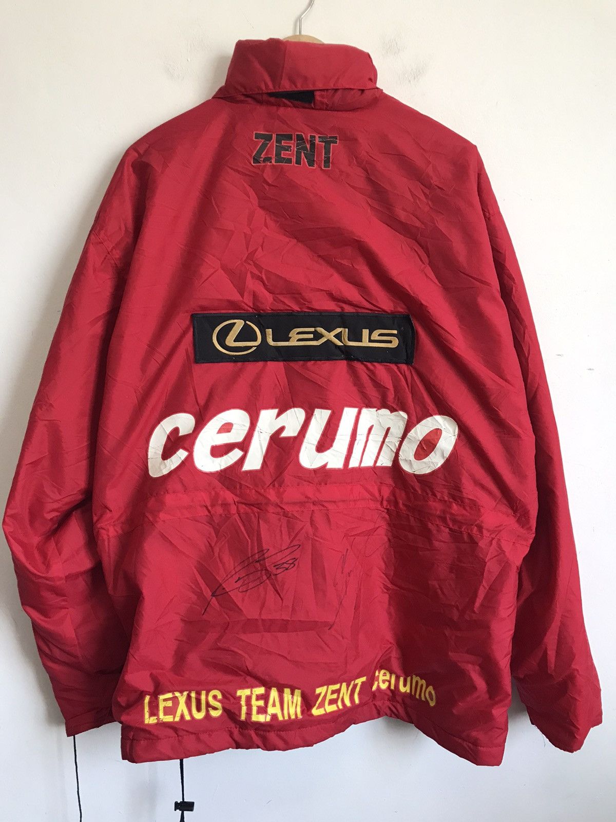 Sports Specialties × Vintage 🇯🇵 Lexus Team Zent Cerumo Super Gt With Signature Size US XL / EU 56 / 4 - 1 Thumbnail