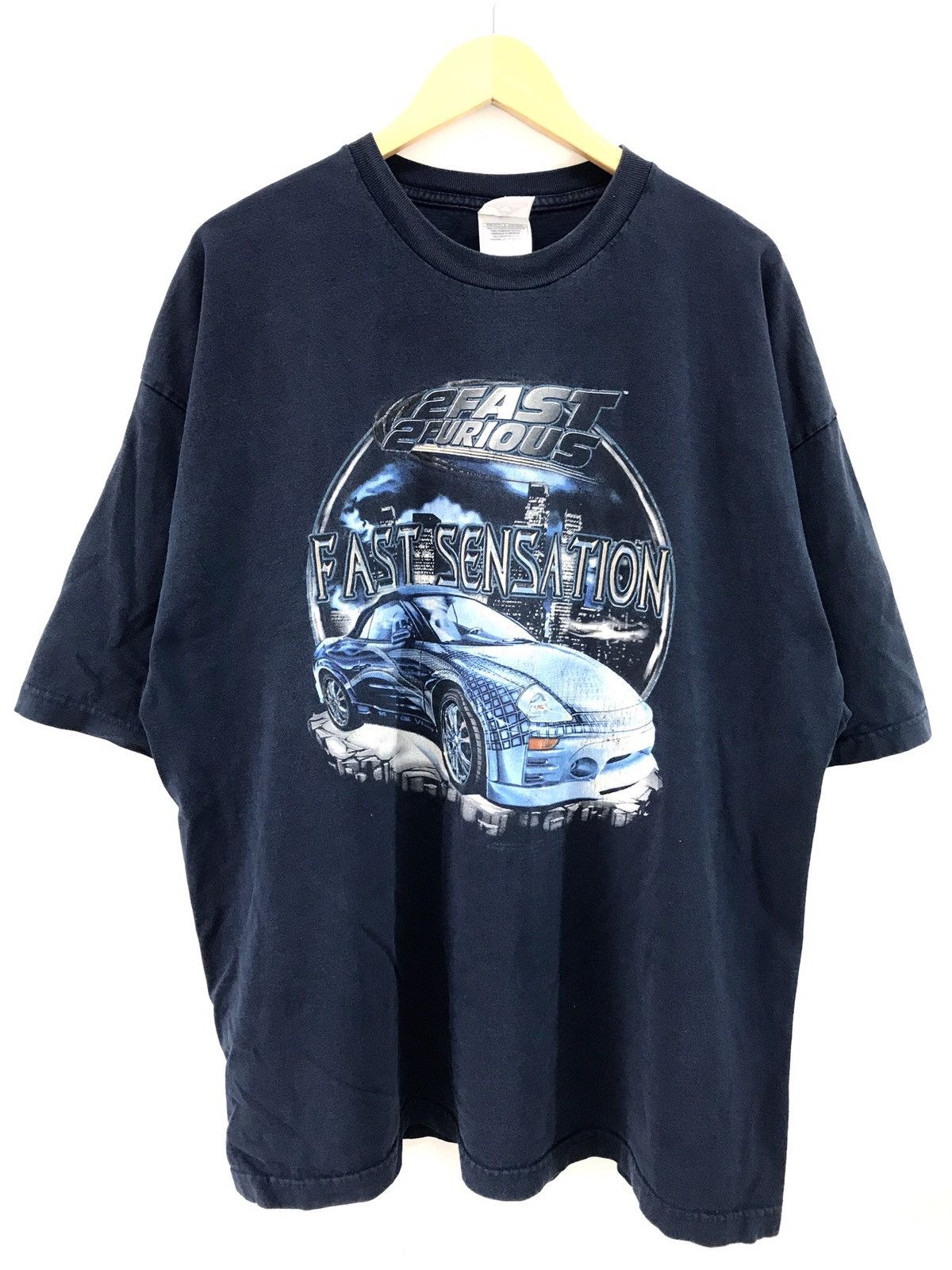 Vintage 💥 VINTAGE TOO FAST TOO FURIOUS MOVIE PROMO TSHIRT Size US XXL / EU 58 / 5 - 1 Thumbnail