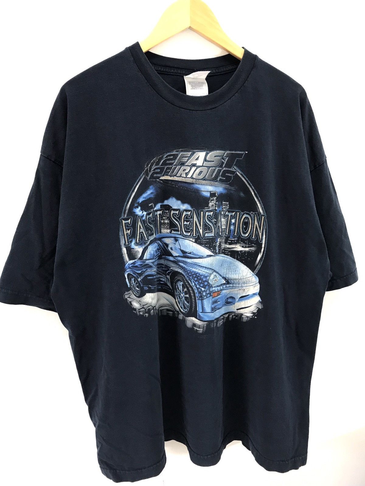 Vintage 💥 VINTAGE TOO FAST TOO FURIOUS MOVIE PROMO TSHIRT Size US XXL / EU 58 / 5 - 3 Thumbnail