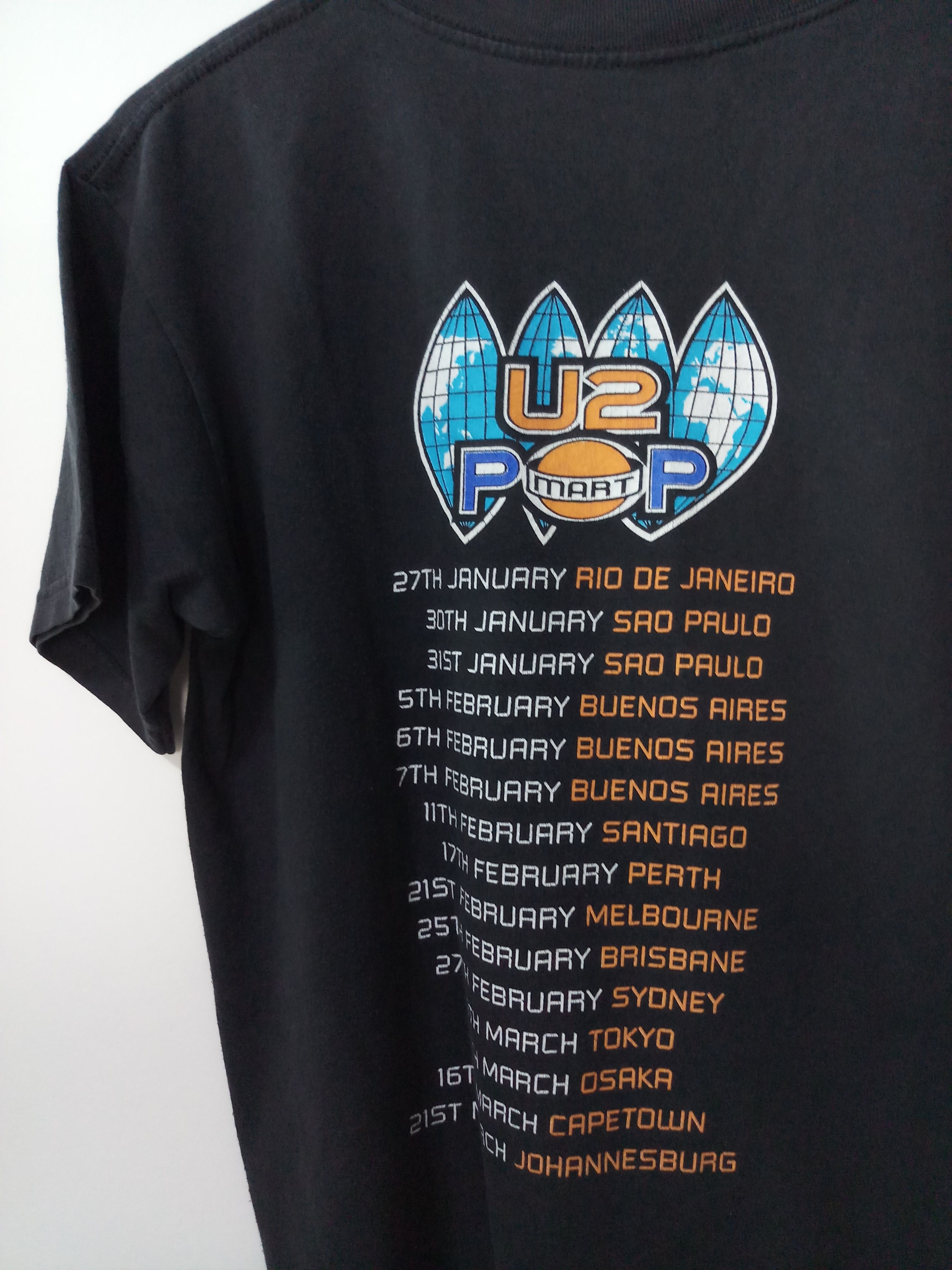 Band Tees Vintage 90s U2 Popmart Tour Size US M / EU 48-50 / 2 - 2 Thumbnail