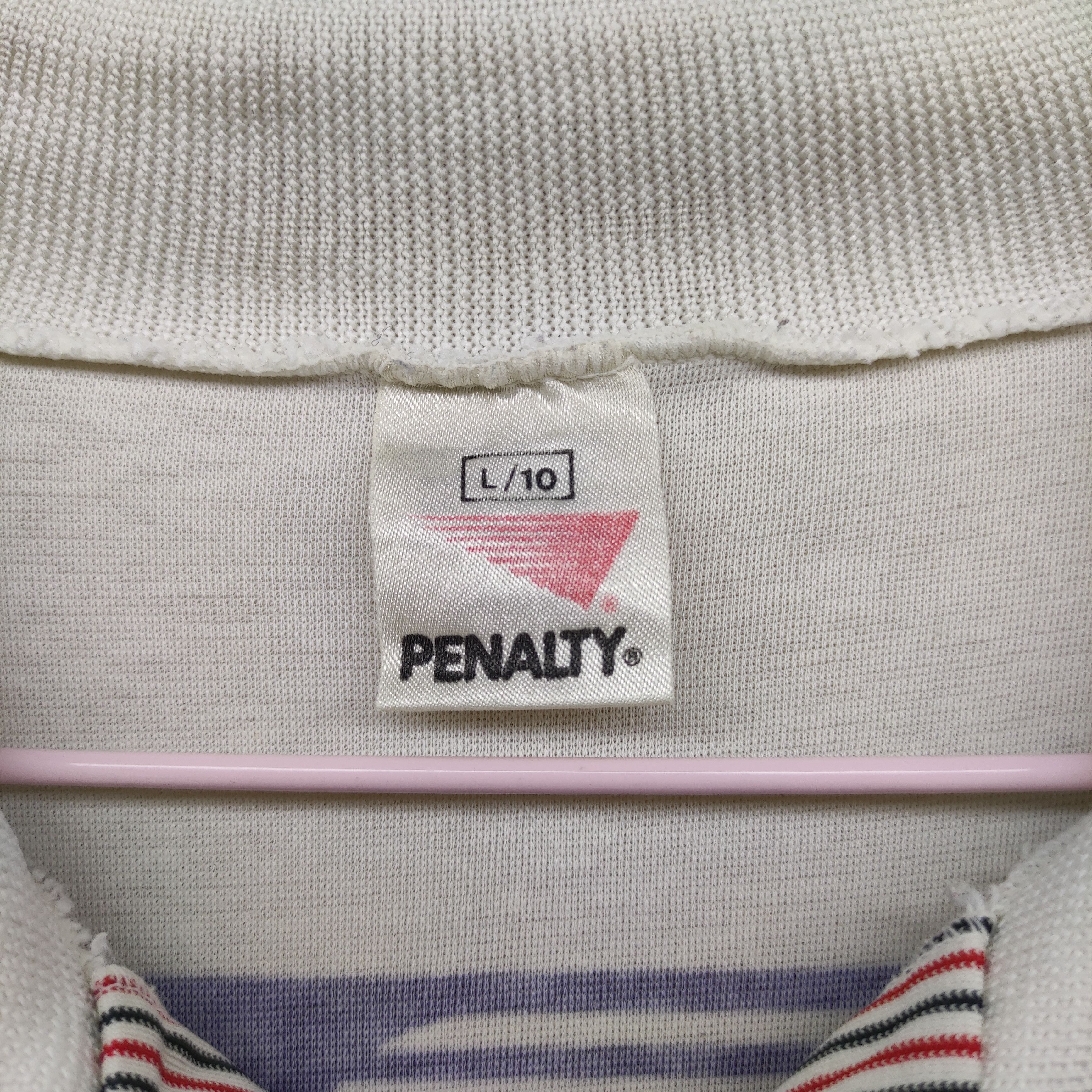 Penalty a85 Number10 Vintage Sao Paulo fc brazil 1992 jersey Size US L / EU 52-54 / 3 - 8 Thumbnail