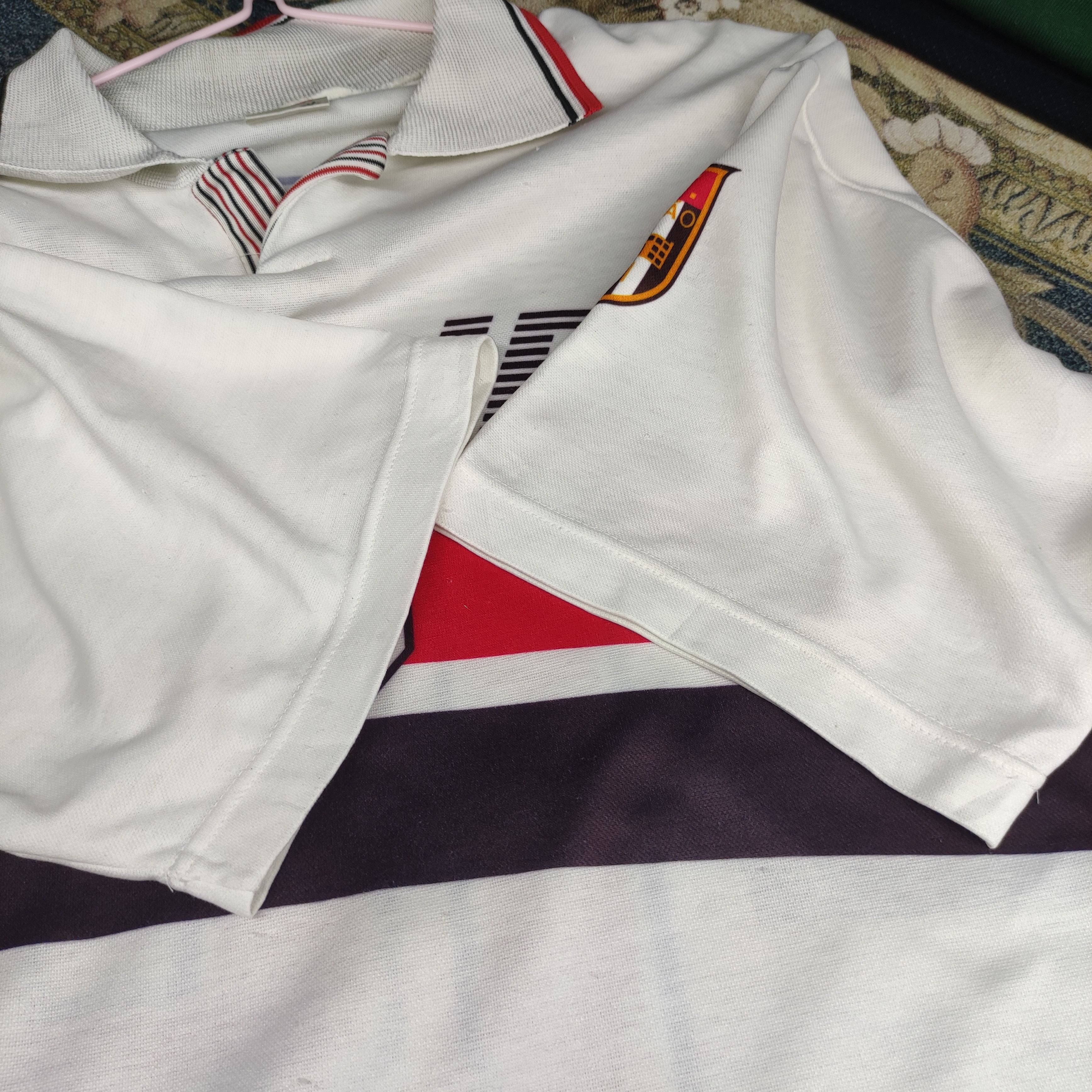 Penalty a85 Number10 Vintage Sao Paulo fc brazil 1992 jersey Size US L / EU 52-54 / 3 - 3 Thumbnail
