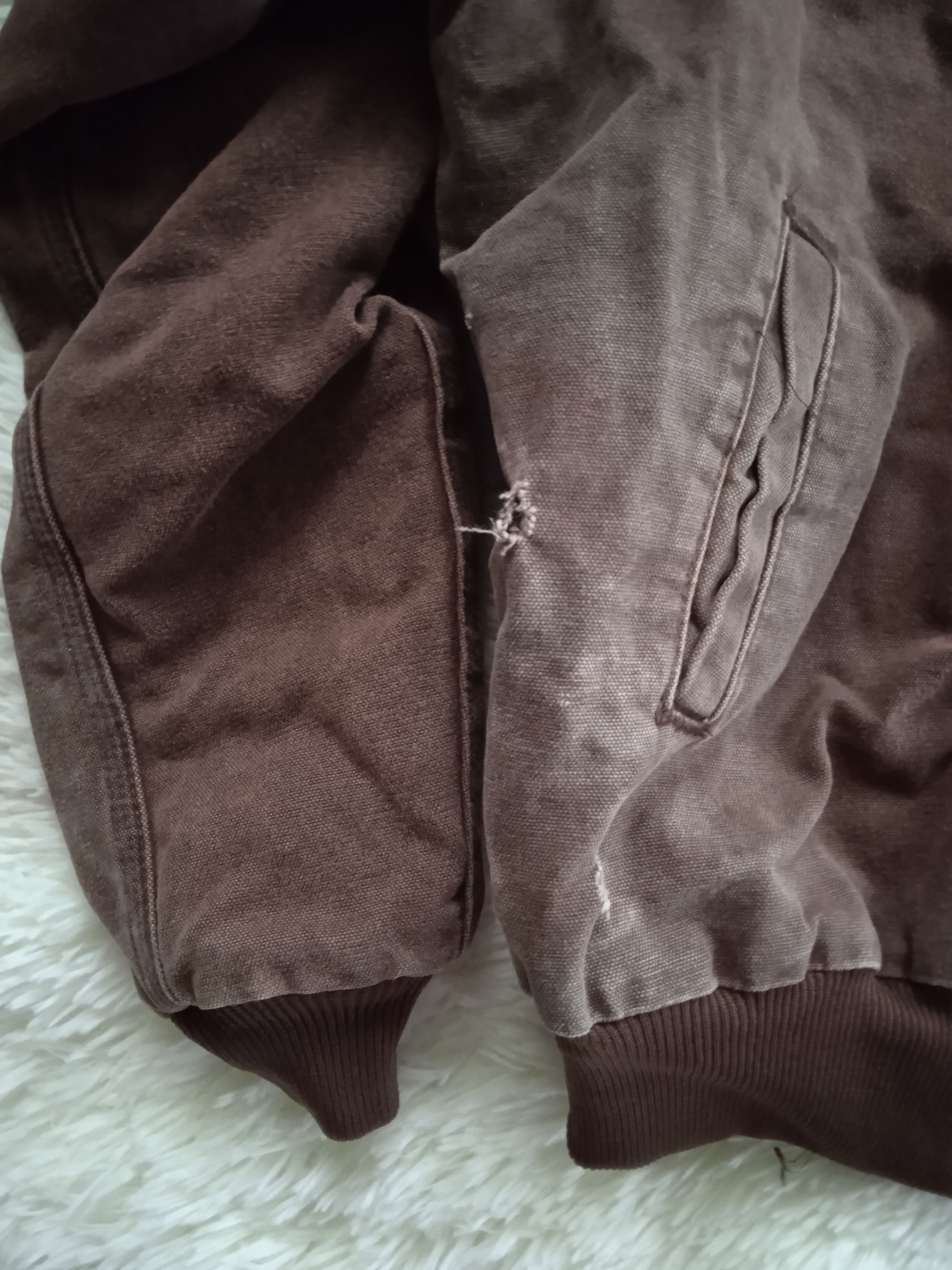 Other Vintage Distressed Carhartt Santa Fe Work Jacket Detroit Size US XL / EU 56 / 4 - 7 Thumbnail