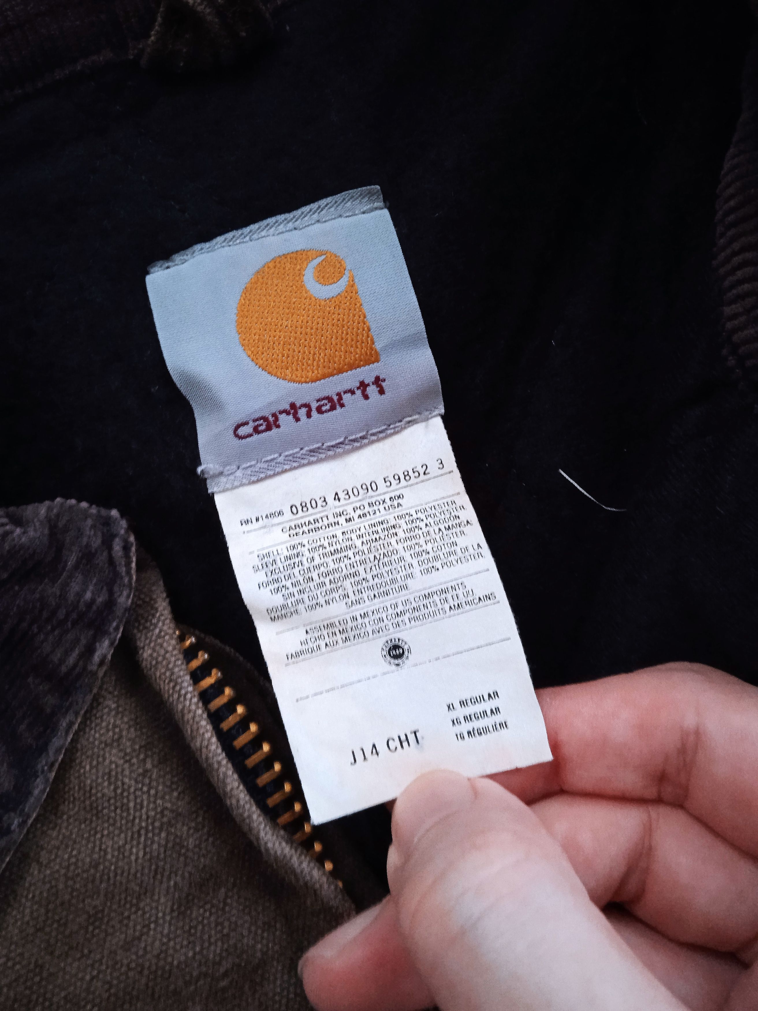 Other Vintage Distressed Carhartt Santa Fe Work Jacket Detroit Size US XL / EU 56 / 4 - 4 Thumbnail