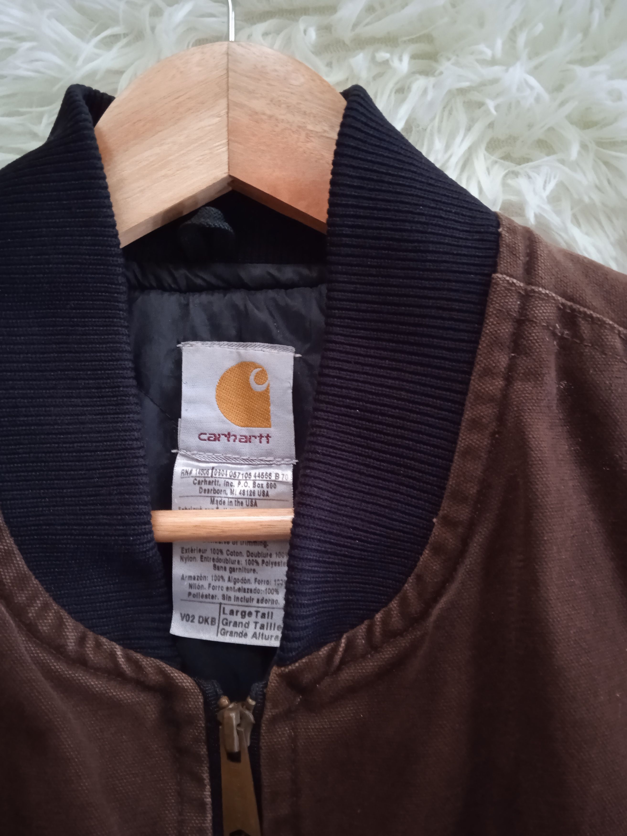 Carhartt Vintage 2000s Carhartt Duck Work Vest V02 DK B Size US L / EU 52-54 / 3 - 3 Thumbnail